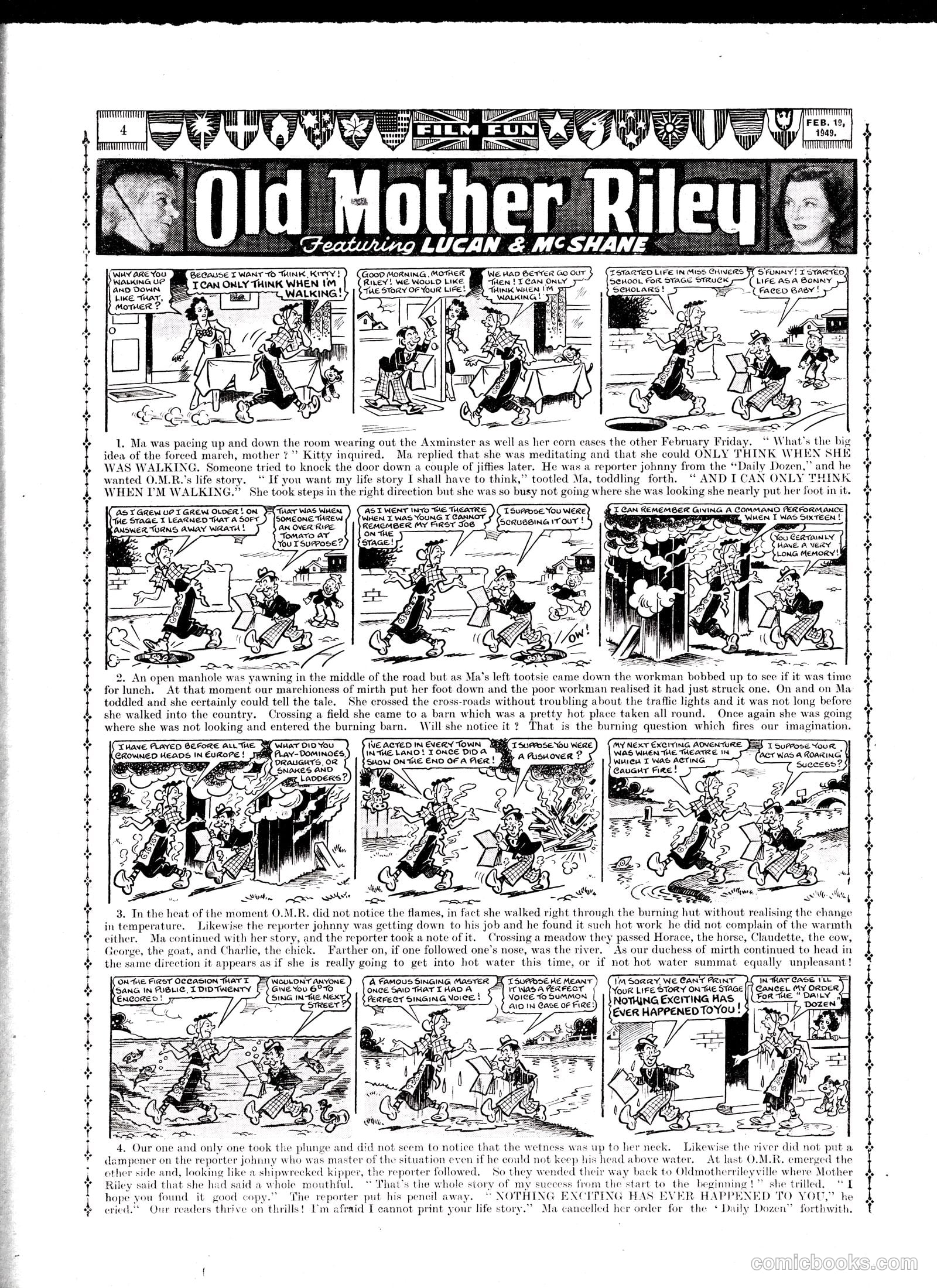Film Fun #1518 (1949) — page 4 of 15
