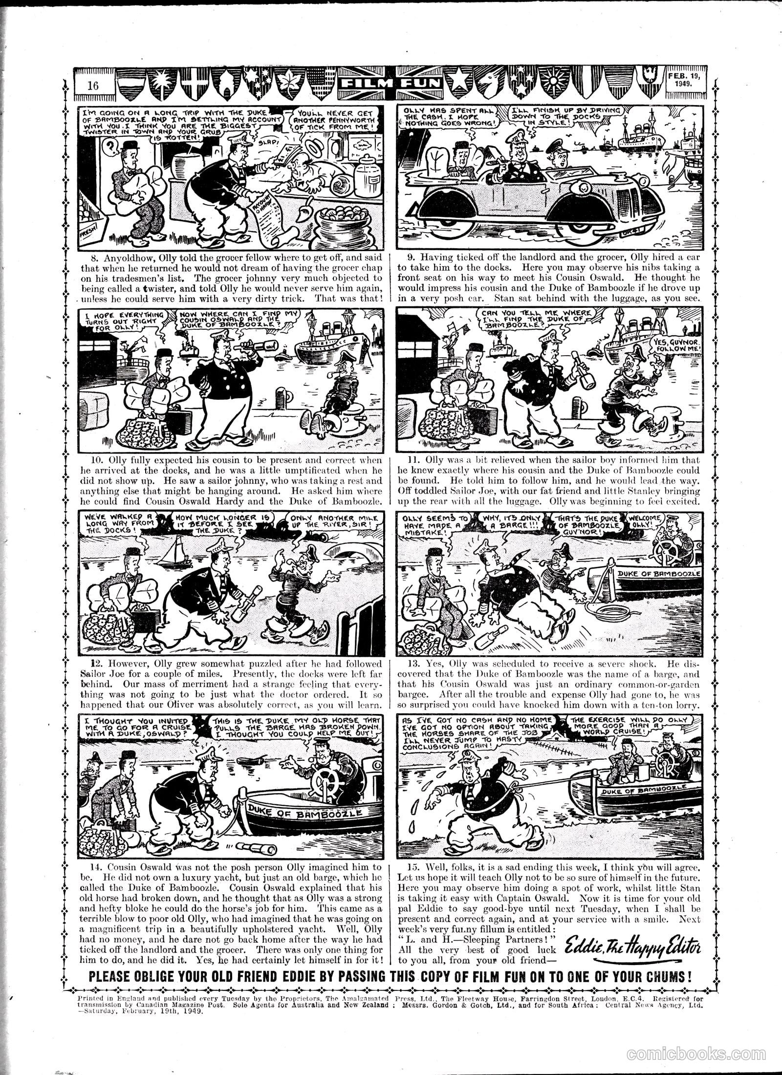 Film Fun #1518 (1949) — page 15 of 15