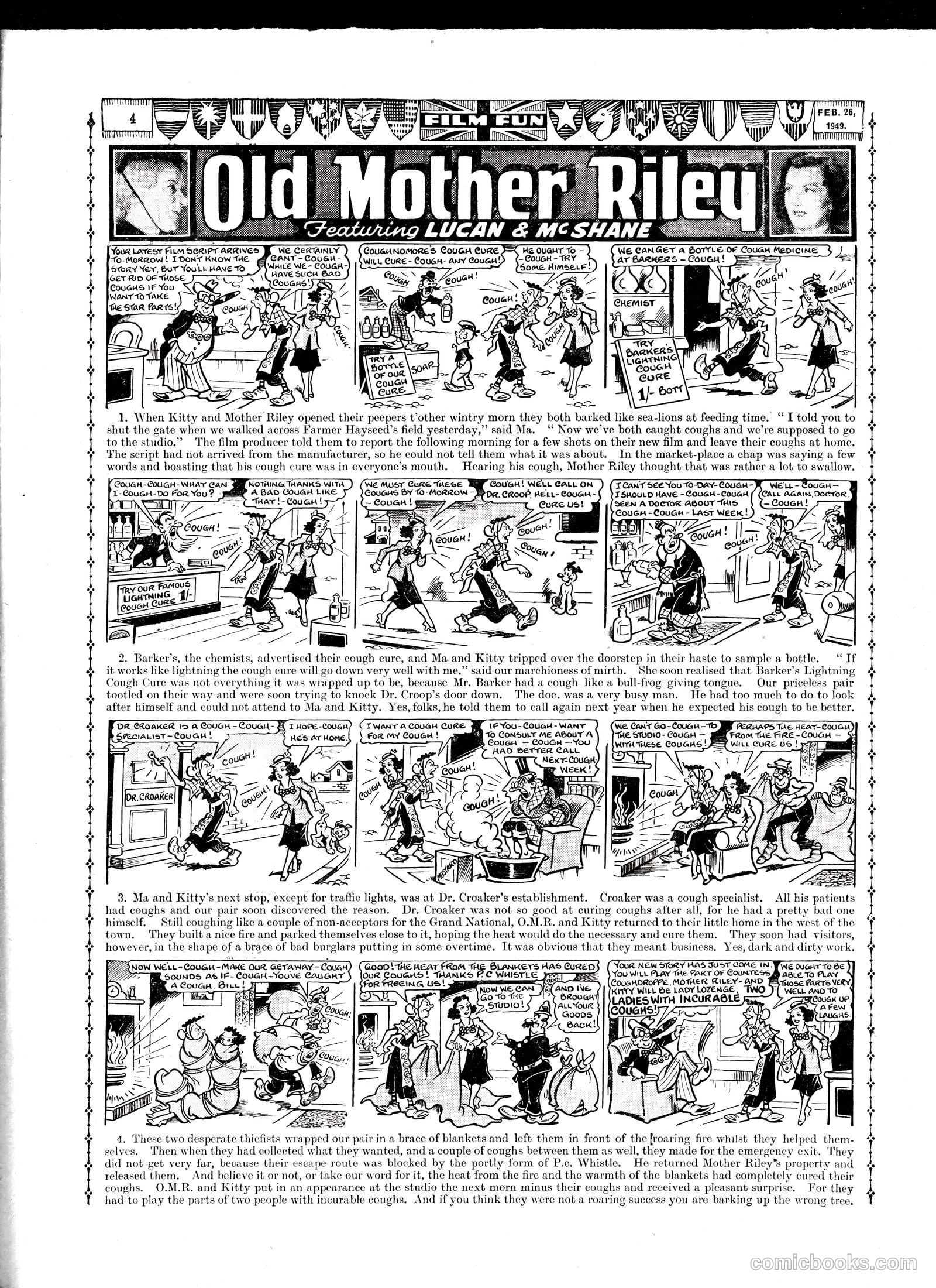 Film Fun #1519 (1949) — page 4 of 15