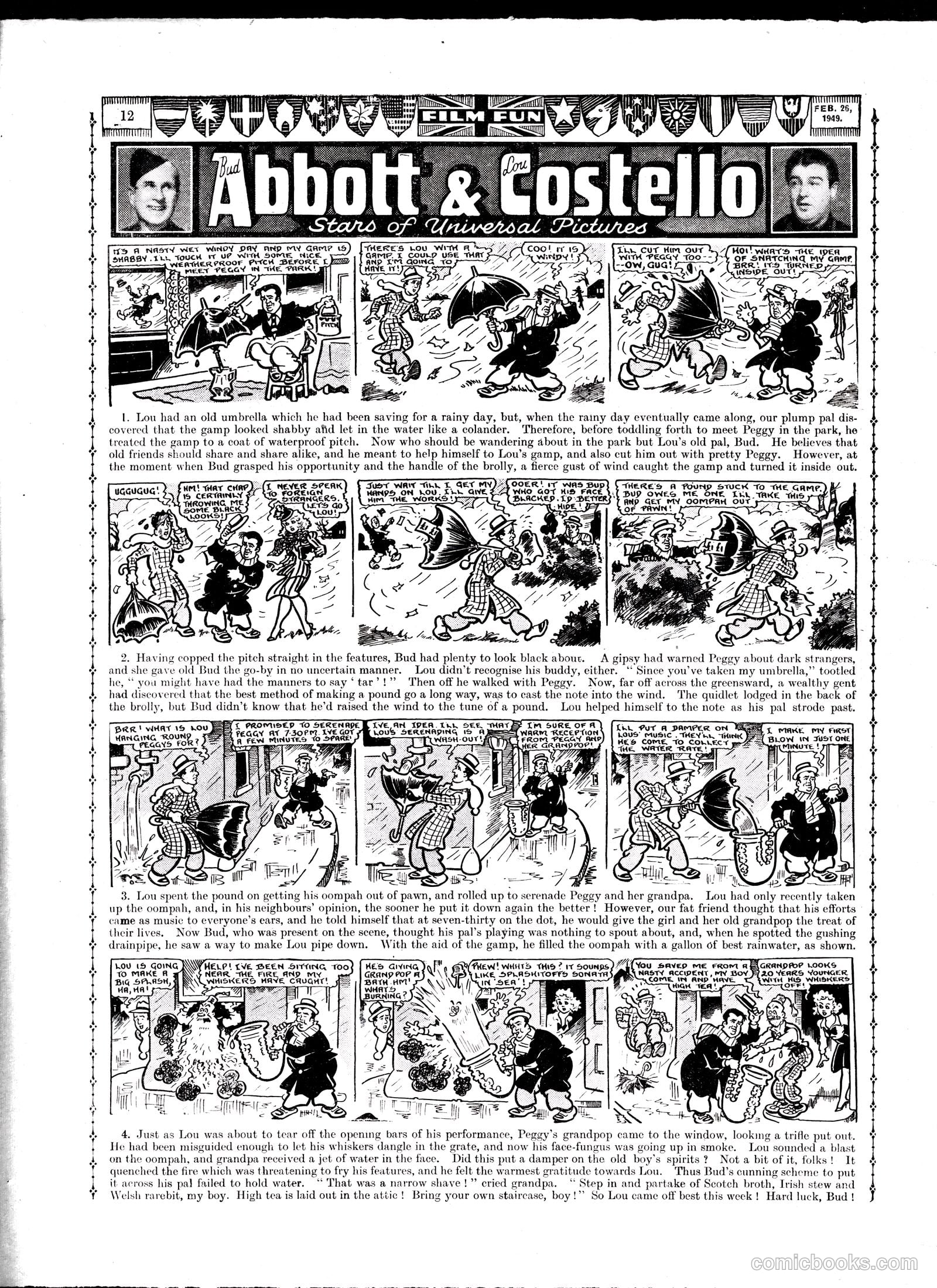 Film Fun #1519 (1949) — page 11 of 15