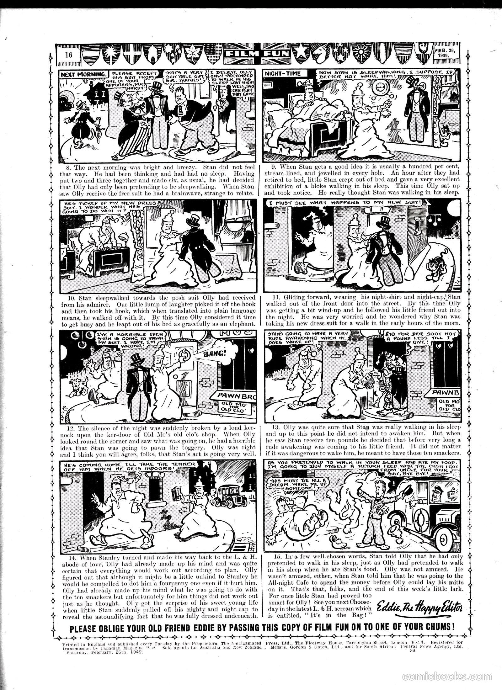 Film Fun #1519 (1949) — page 15 of 15