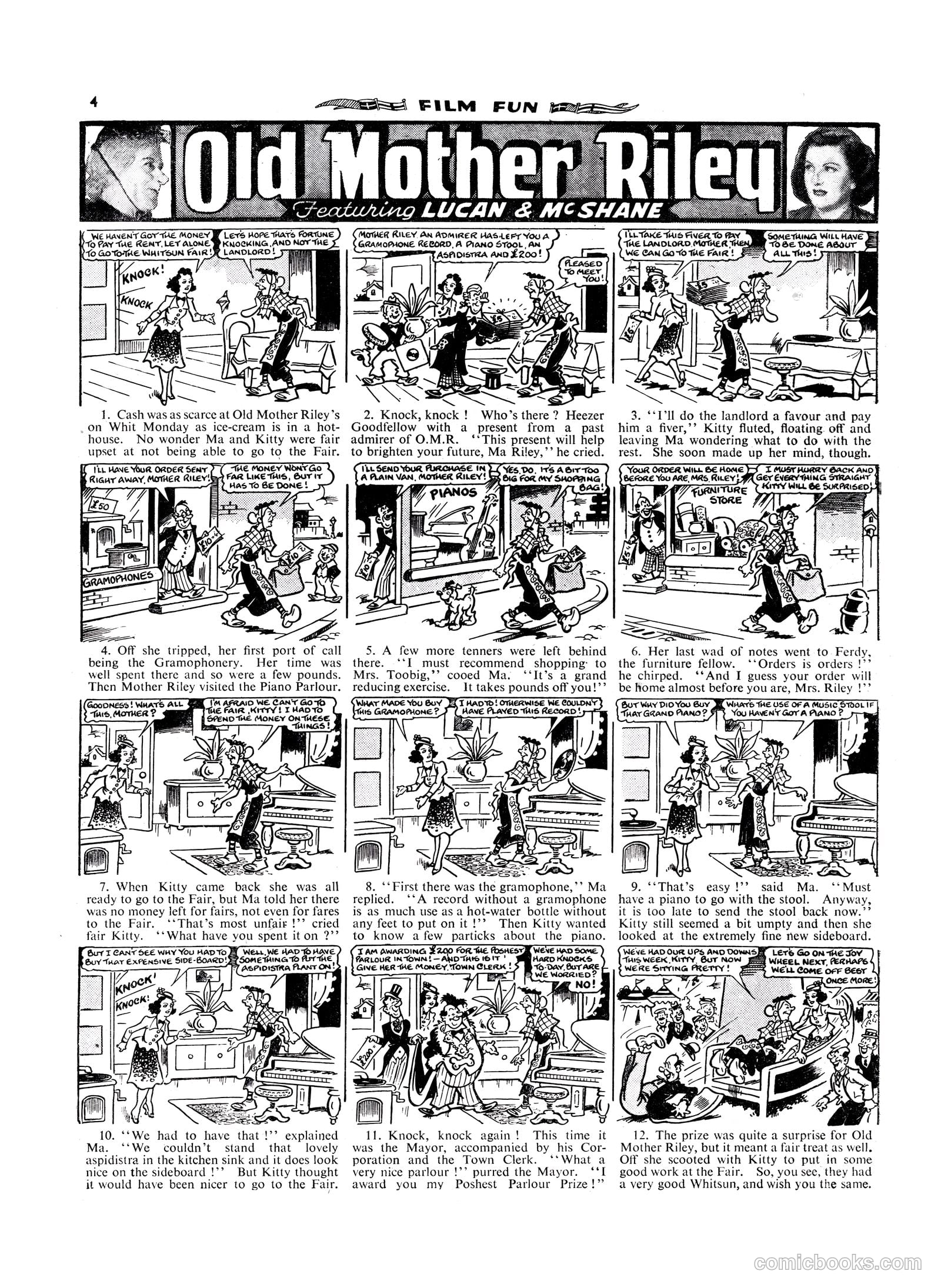 Film Fun #1533 (1949) — page 4 of 15