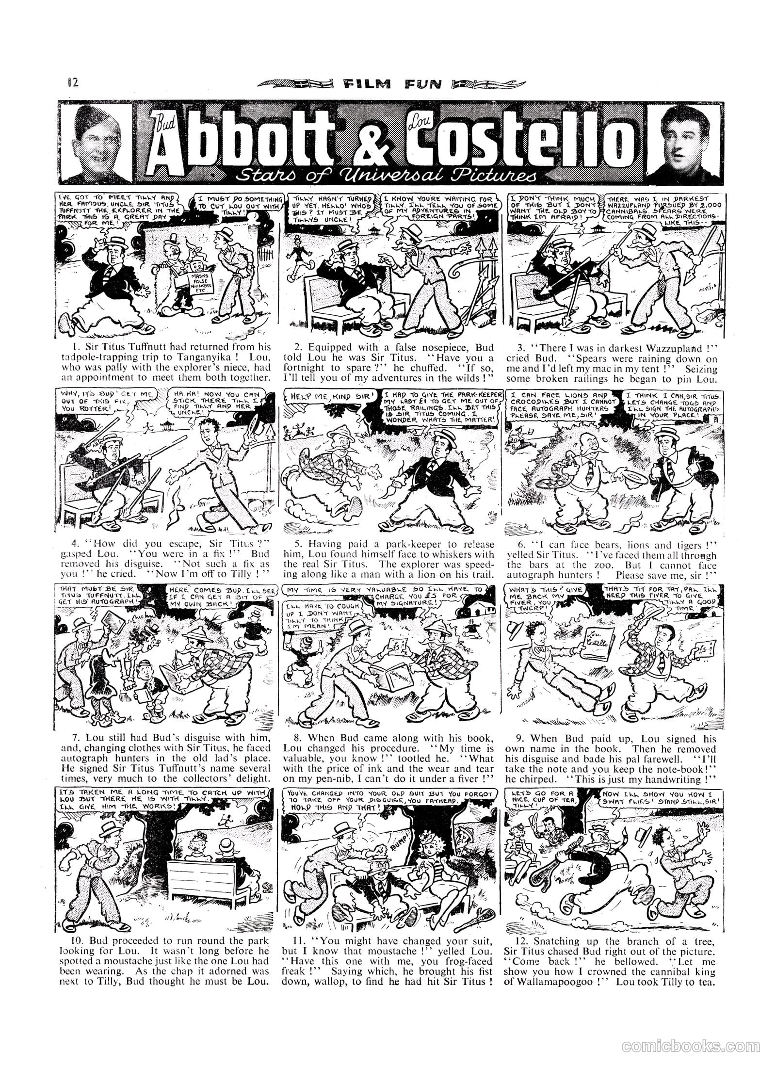 Film Fun #1533 (1949) — page 11 of 15