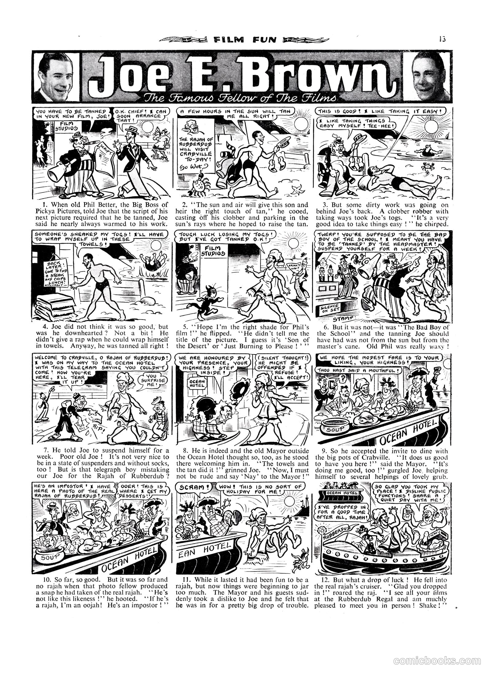 Film Fun #1533 (1949) — page 12 of 15