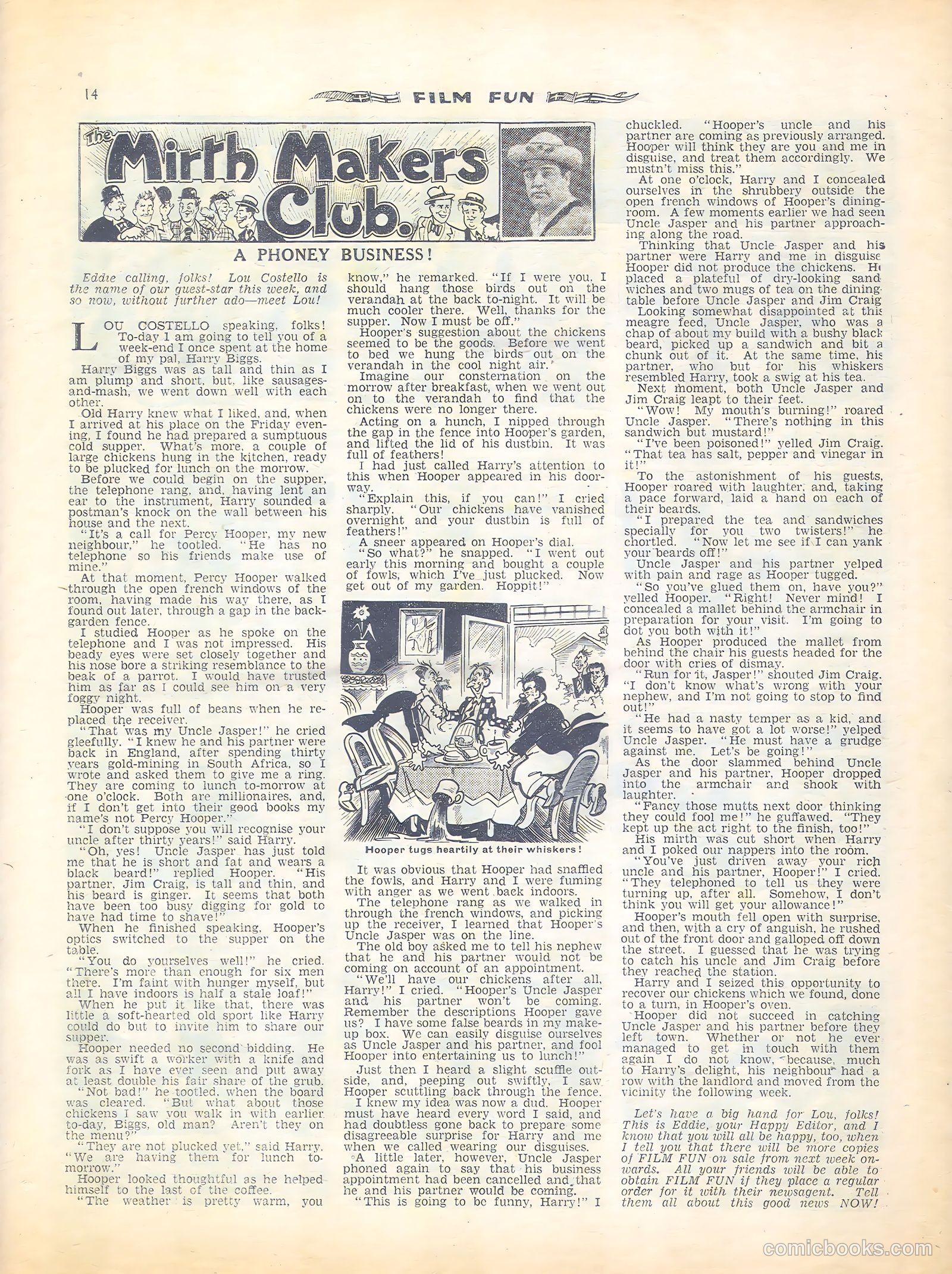 Film Fun #1537 (1949) — page 13 of 15
