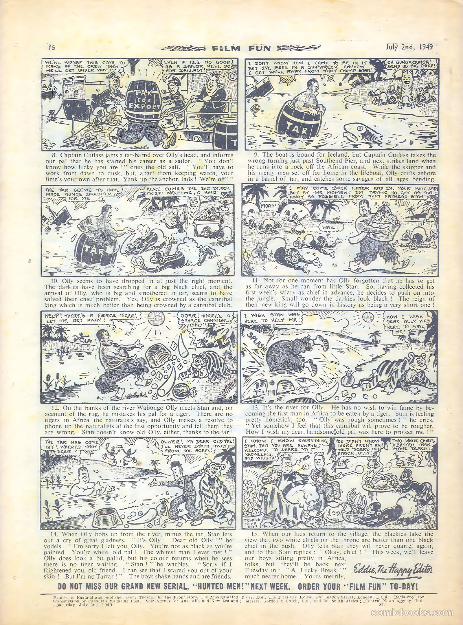 Film Fun #1537 (1949) — page 15 of 15