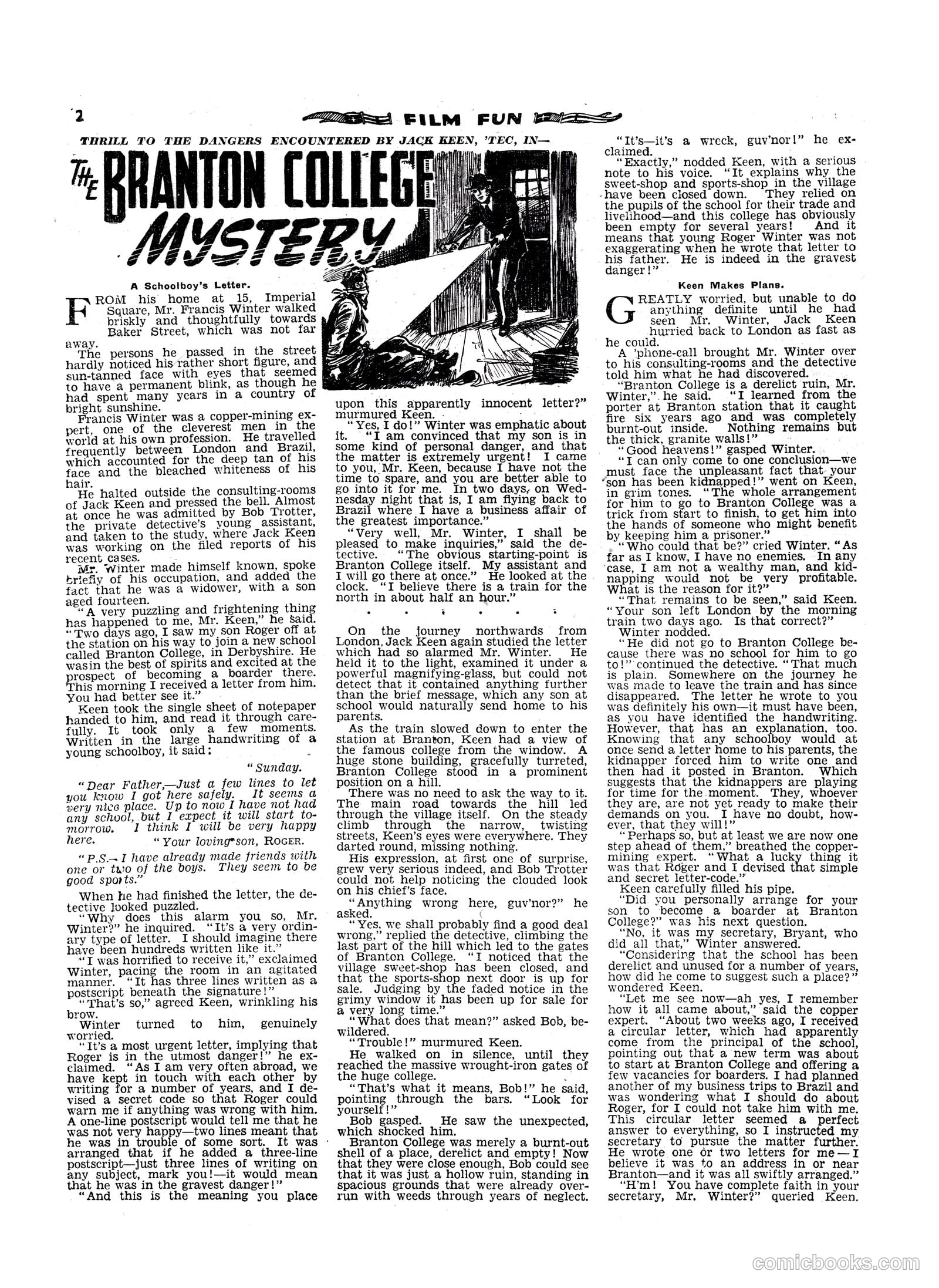 Film Fun #1540 (1949) — page 2 of 15