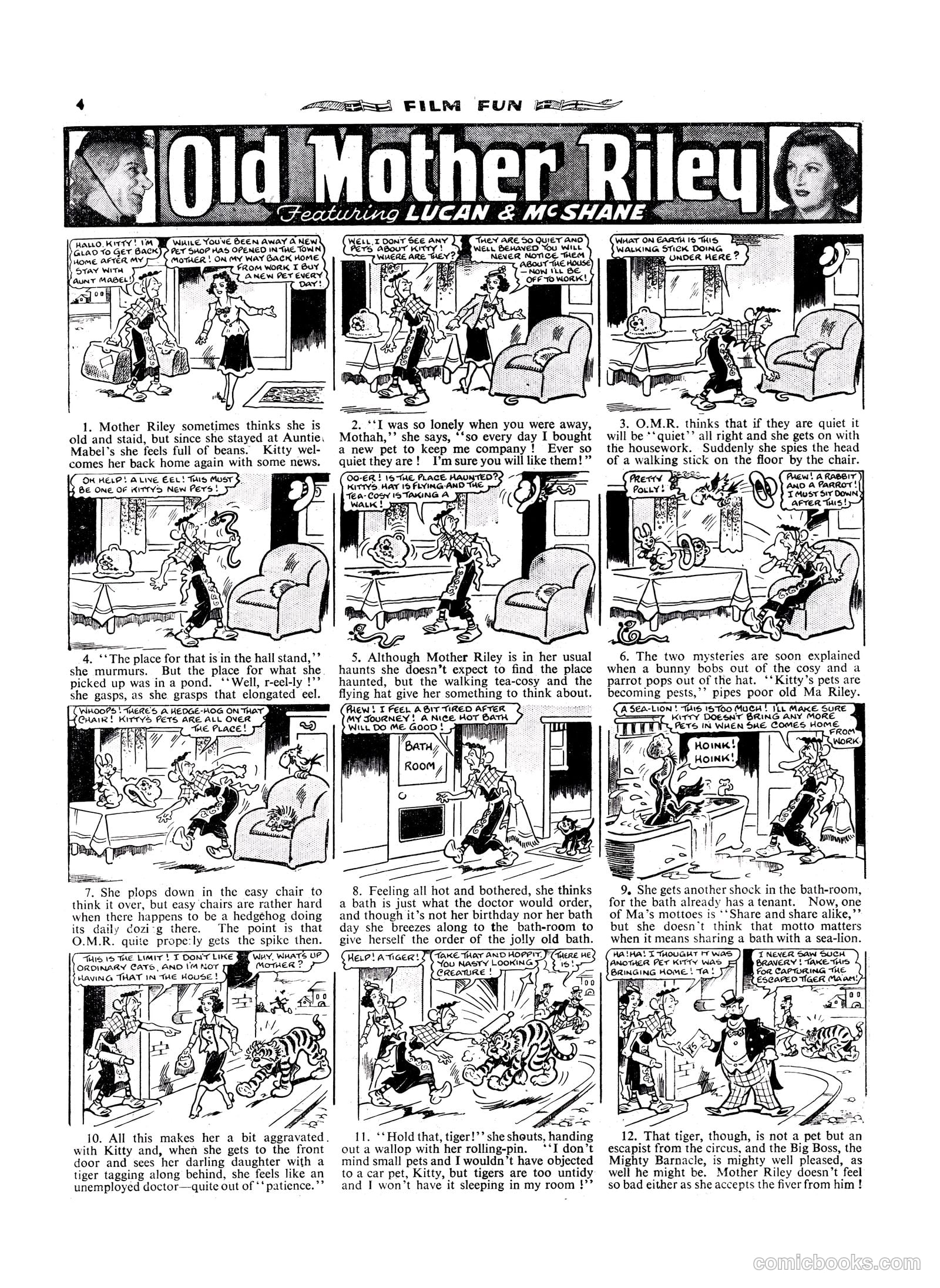 Film Fun #1540 (1949) — page 4 of 15