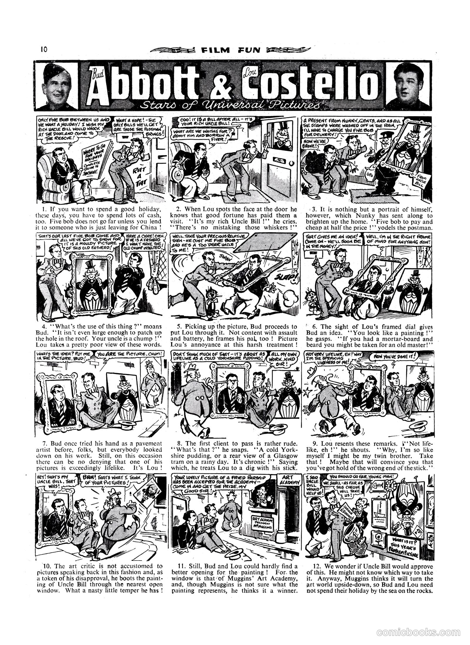 Film Fun #1540 (1949) — page 9 of 15