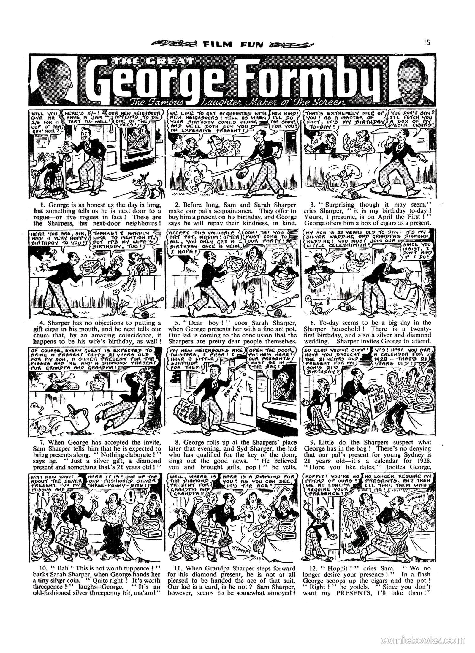 Film Fun #1545 (1949) — page 14 of 15