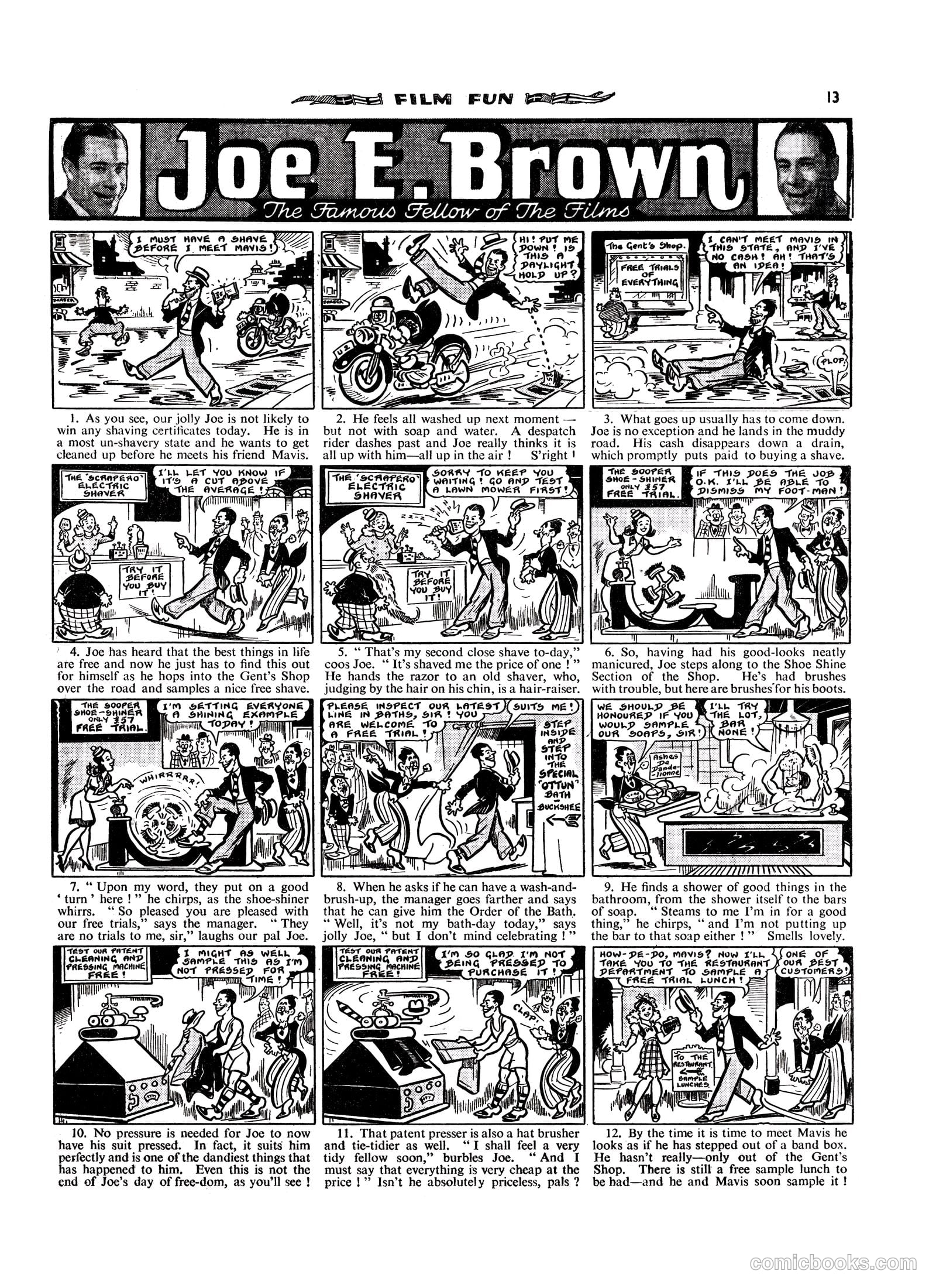 Film Fun #1547 (1949) — page 12 of 15