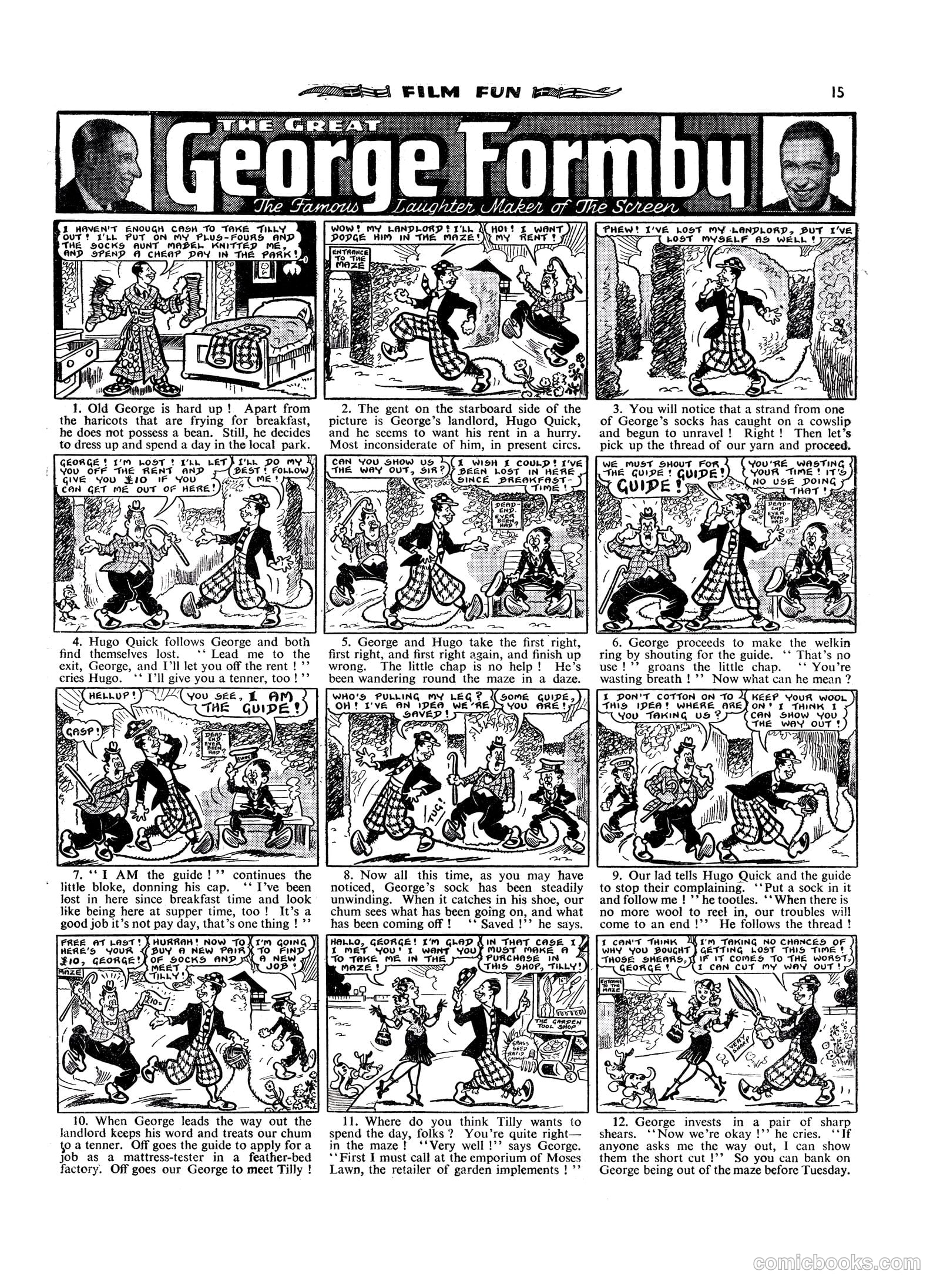 Film Fun #1547 (1949) — page 14 of 15