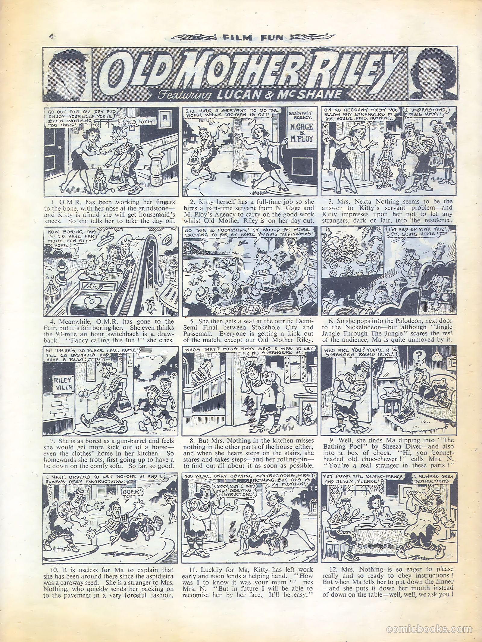 Film Fun #1585 (1950) — page 4 of 15