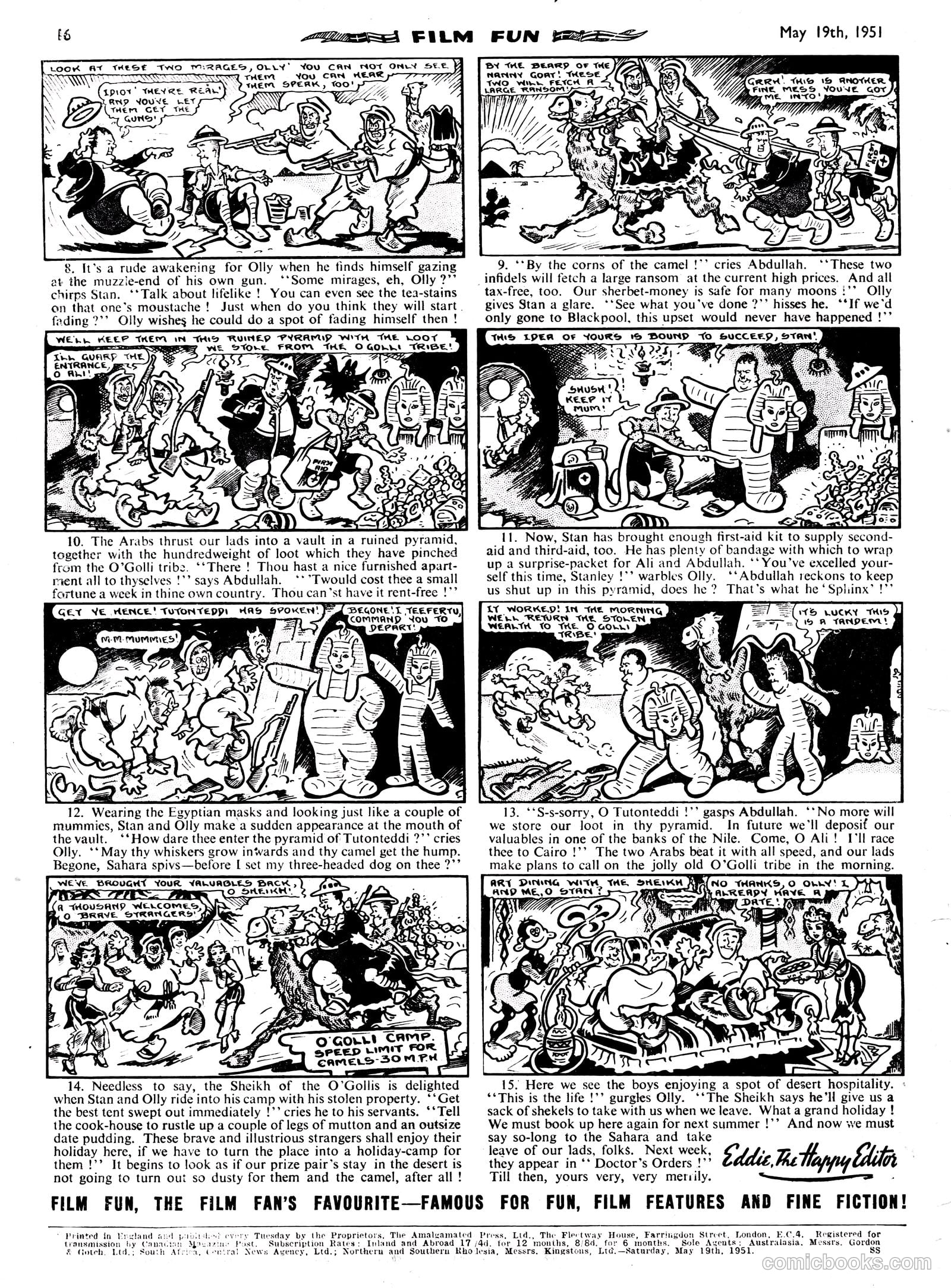 Film Fun #1635 (1951) — page 15 of 15