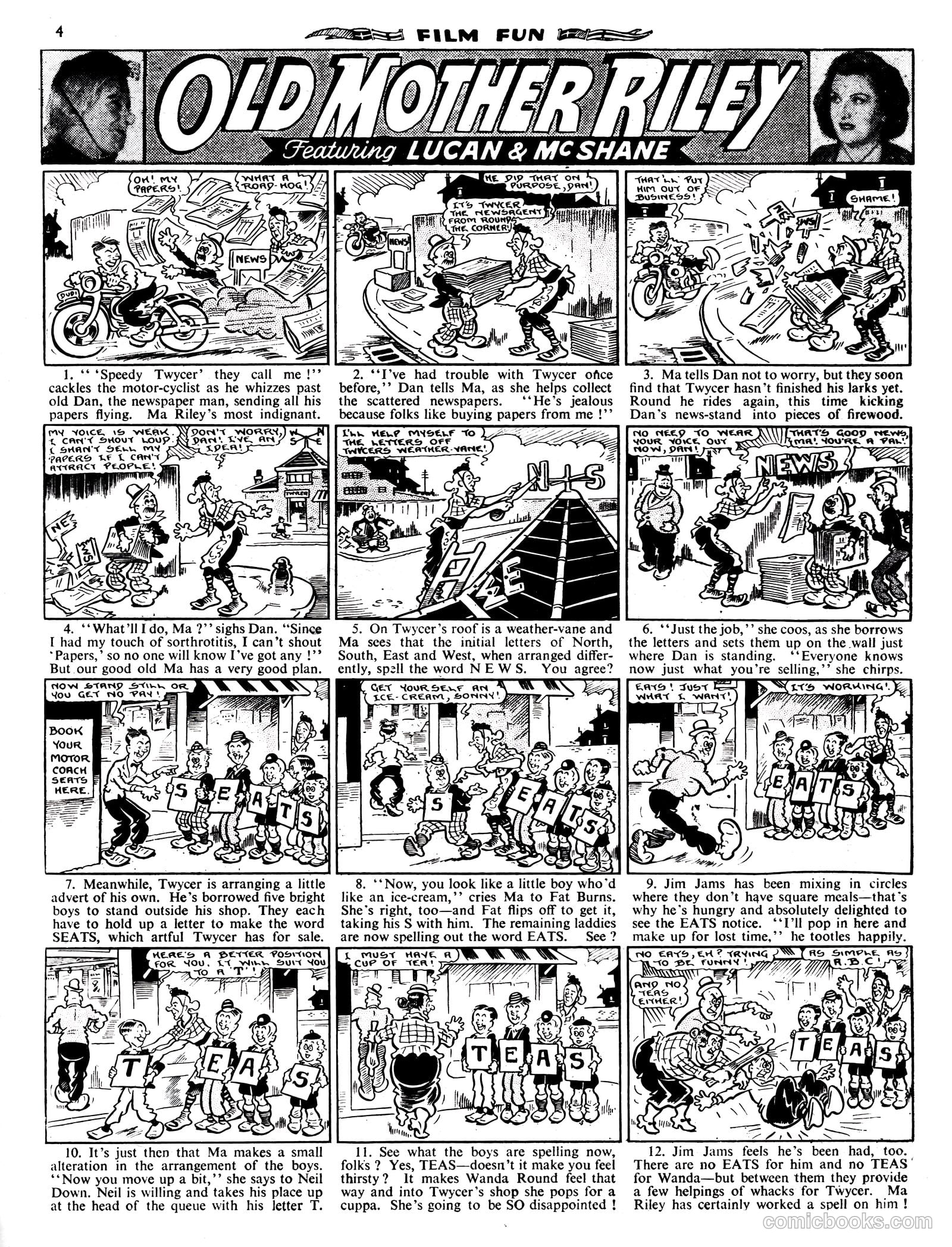 Film Fun #1690 (1952) — page 4 of 15