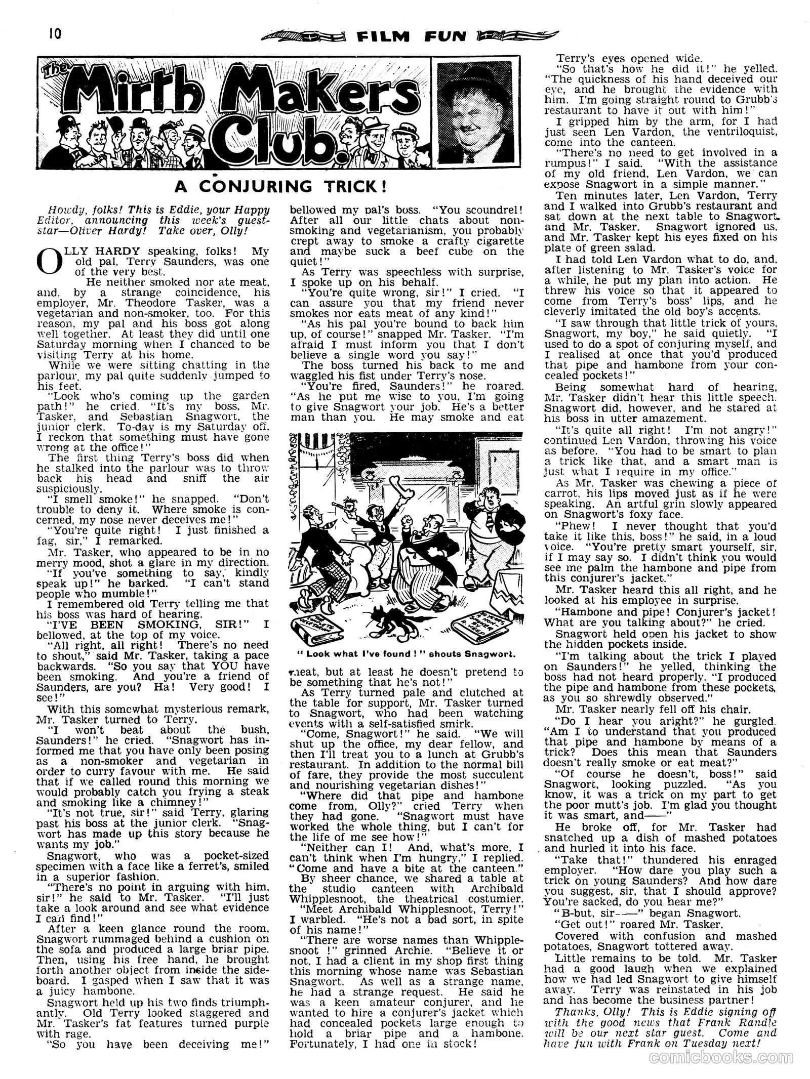 Film Fun #1690 (1952) — page 9 of 15