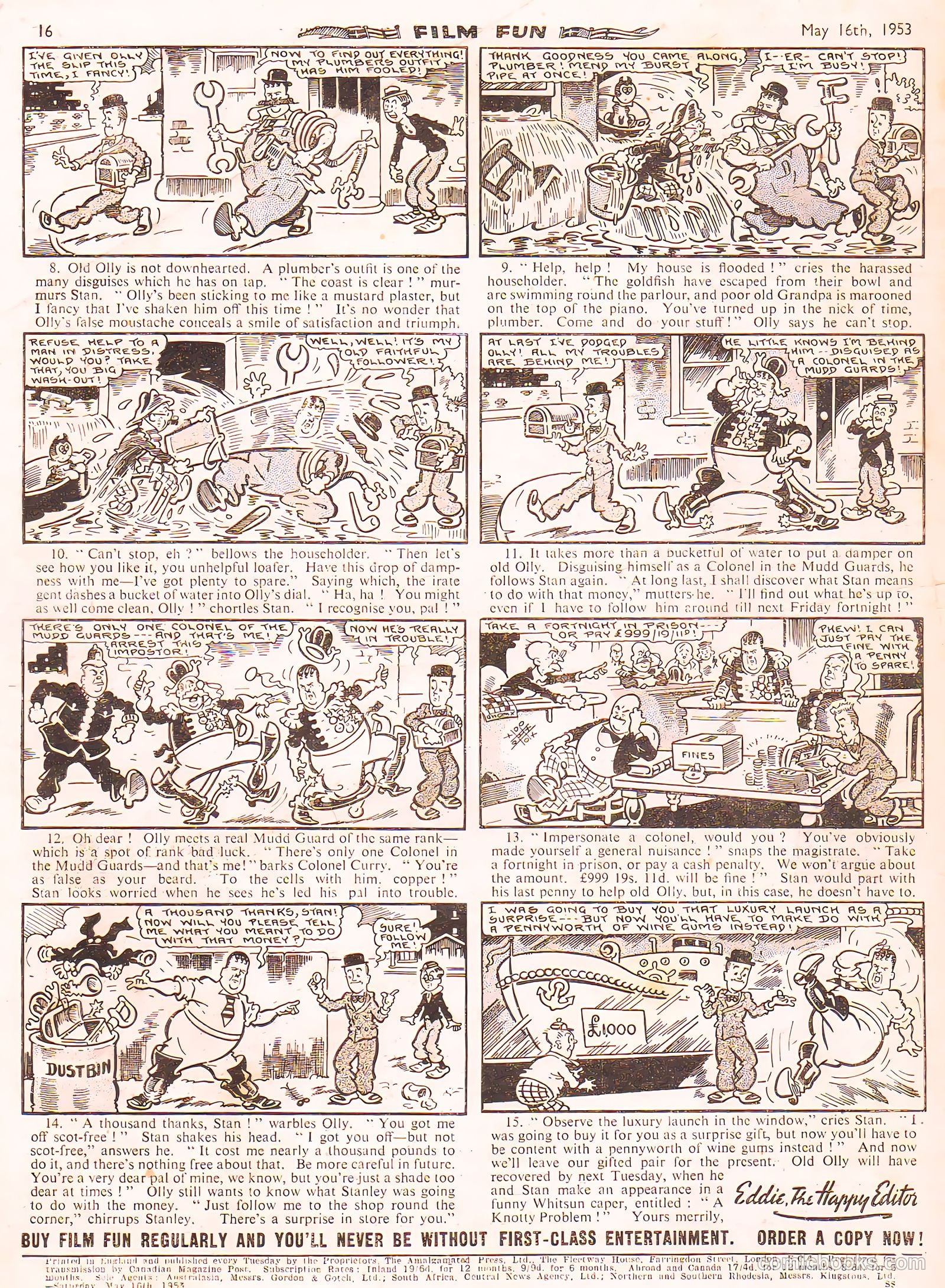 Film Fun #1739 (1953) — page 7 of 7