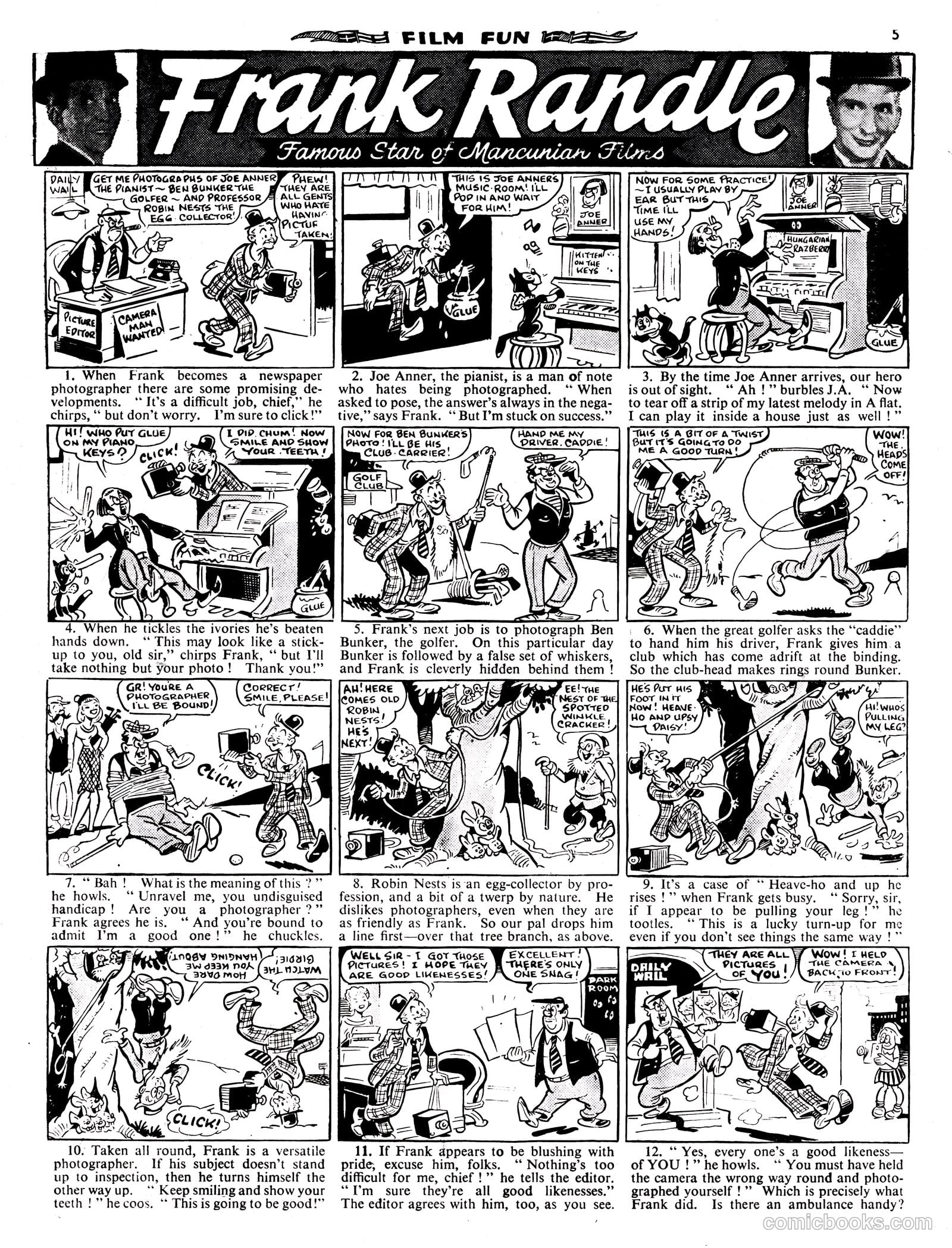 Film Fun #1780 (1954) — page 5 of 15