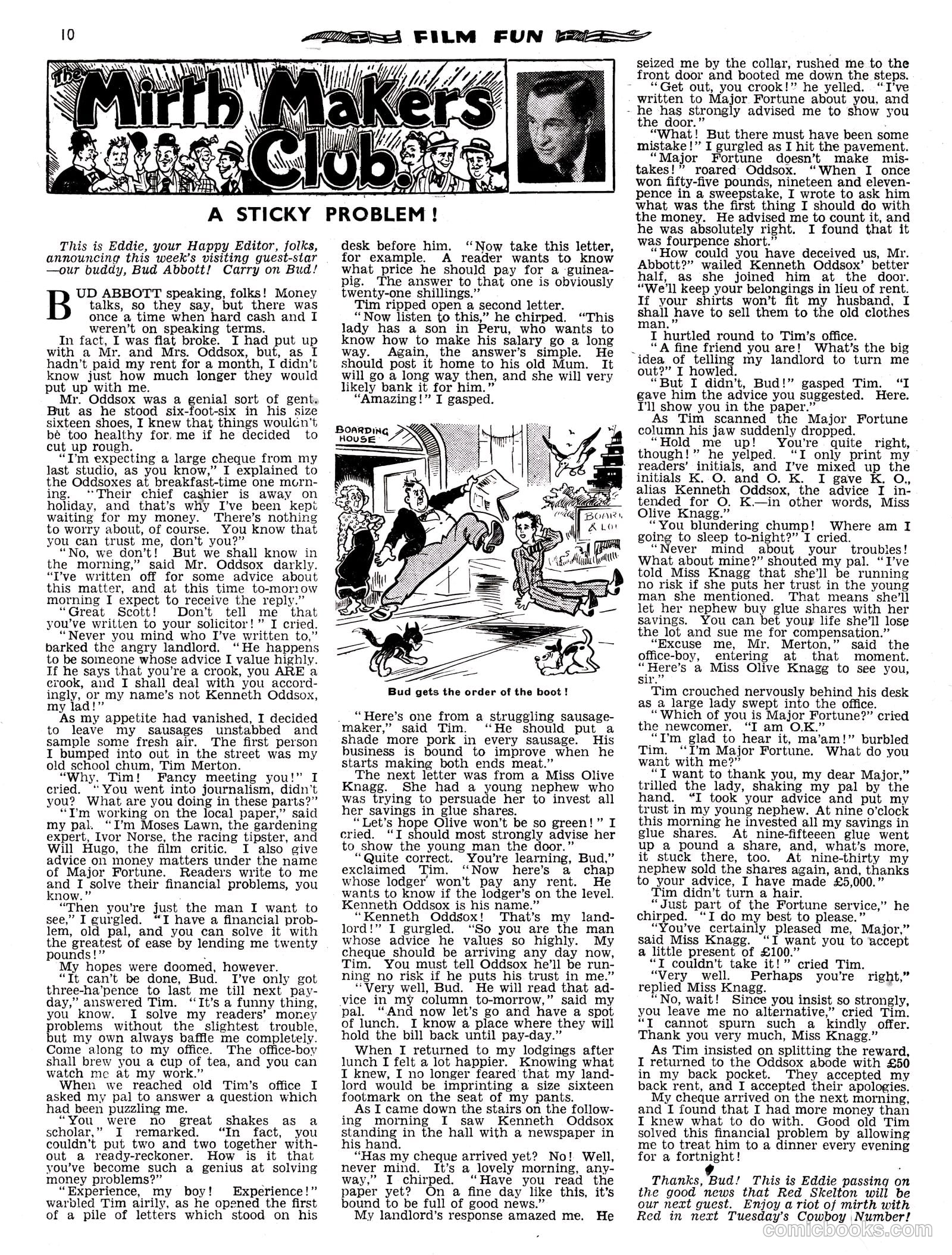 Film Fun #1780 (1954) — page 9 of 15