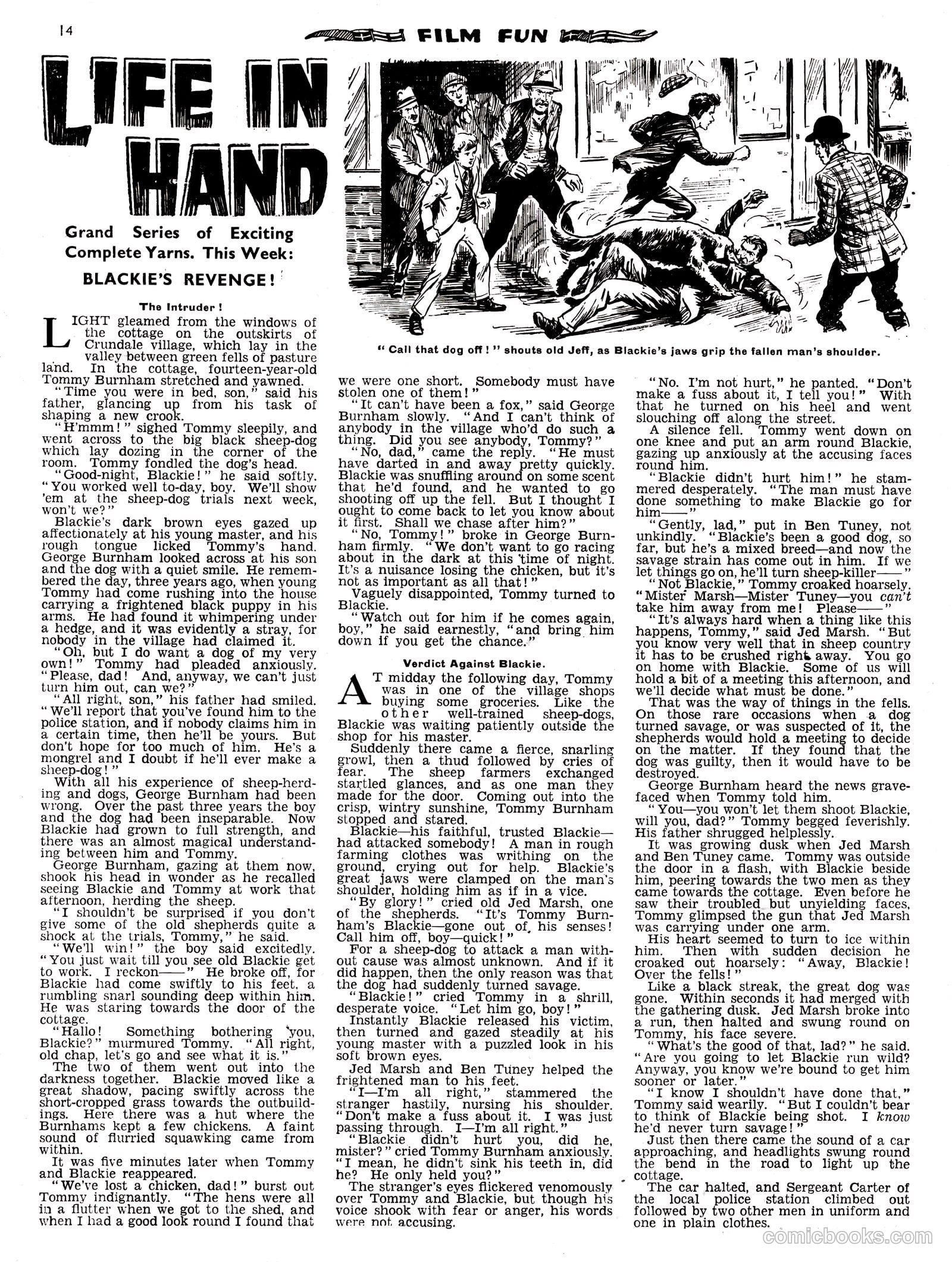 Film Fun #1780 (1954) — page 13 of 15