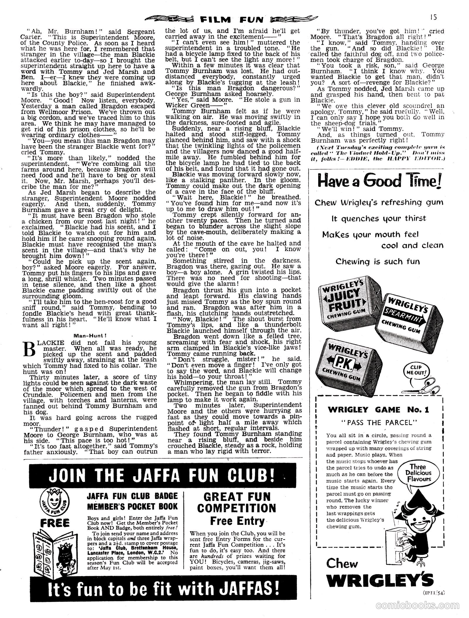 Film Fun #1780 (1954) — page 14 of 15