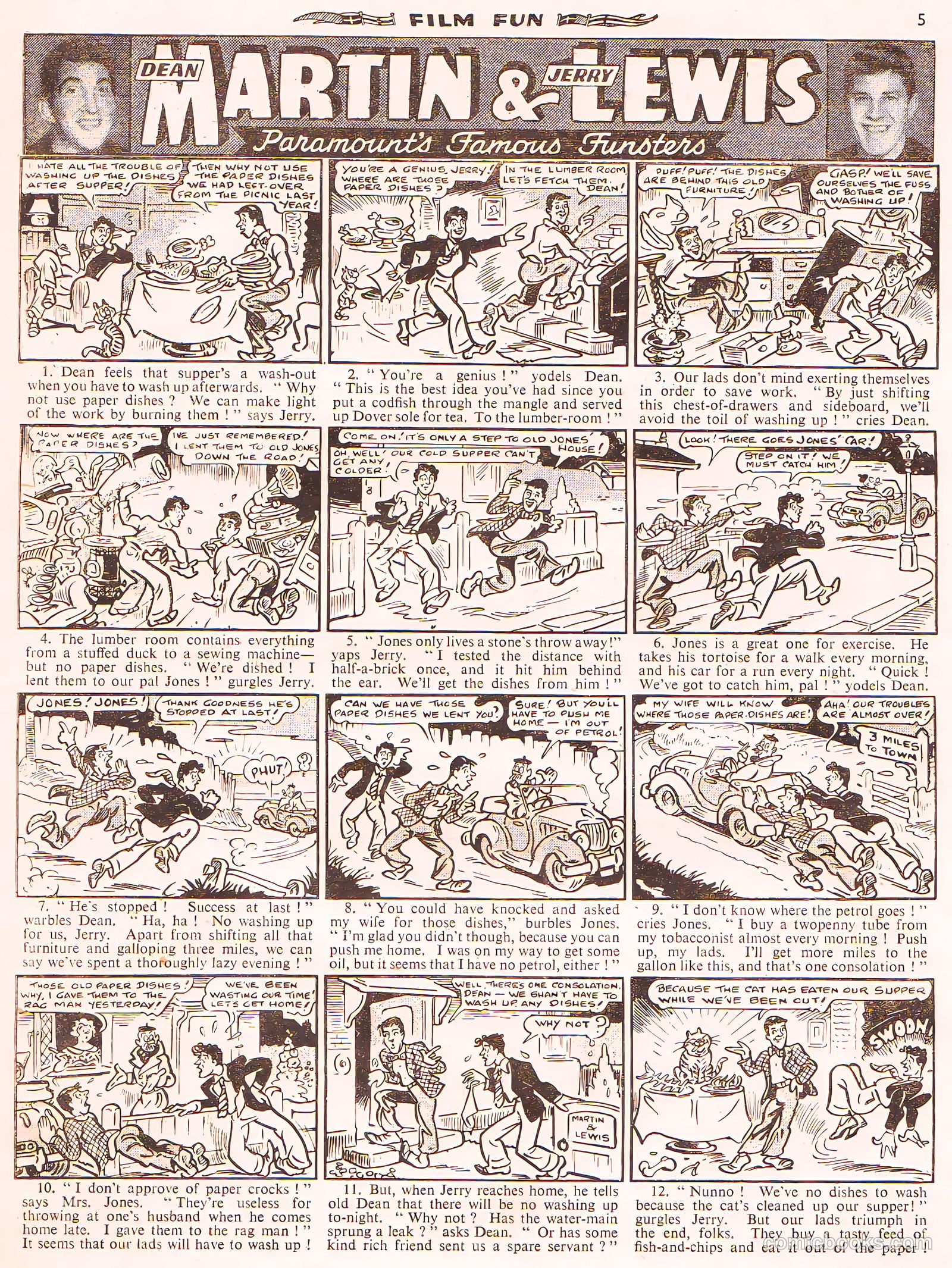 Film Fun #1805 (1954) — page 3 of 7