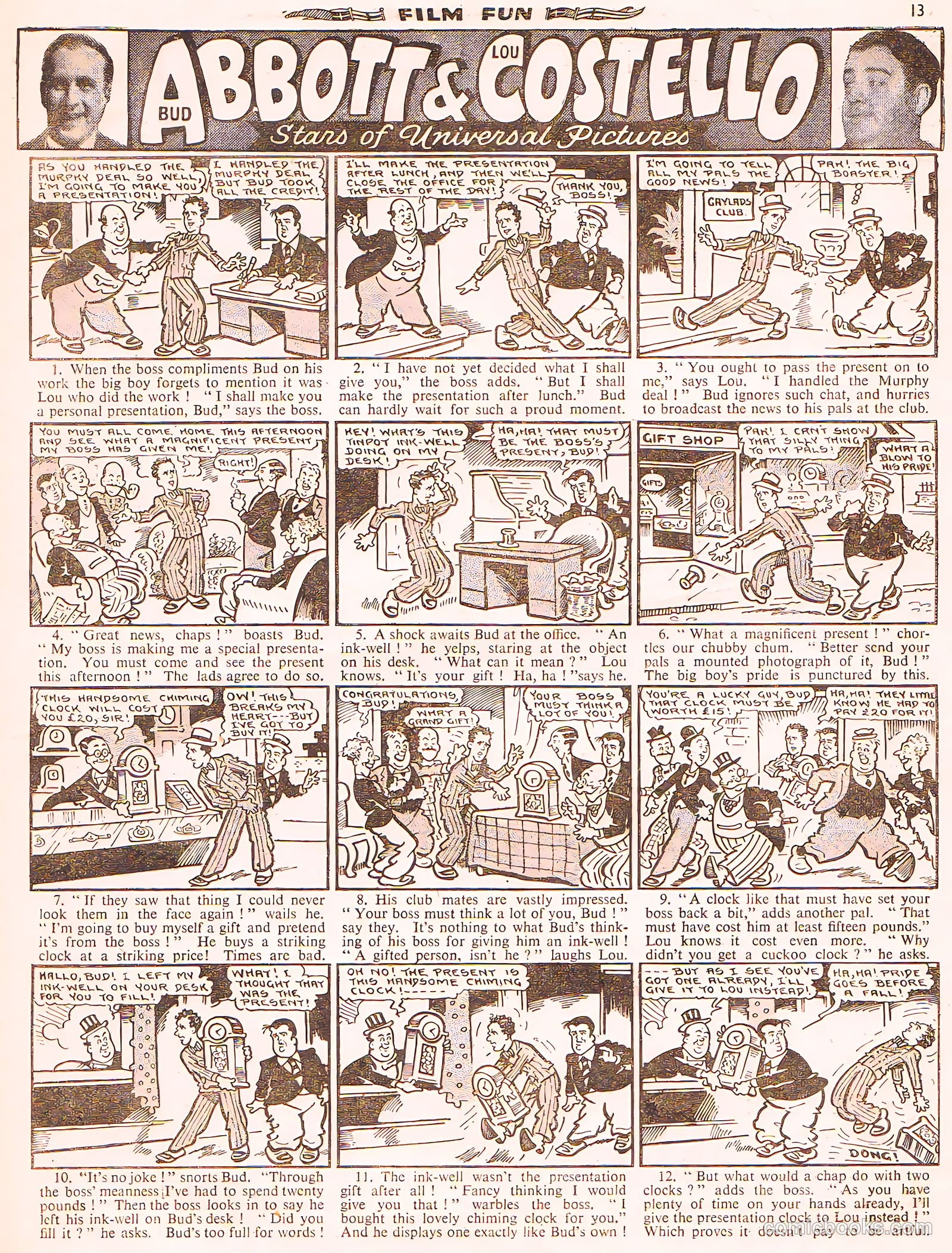 Film Fun #1805 (1954) — page 6 of 7