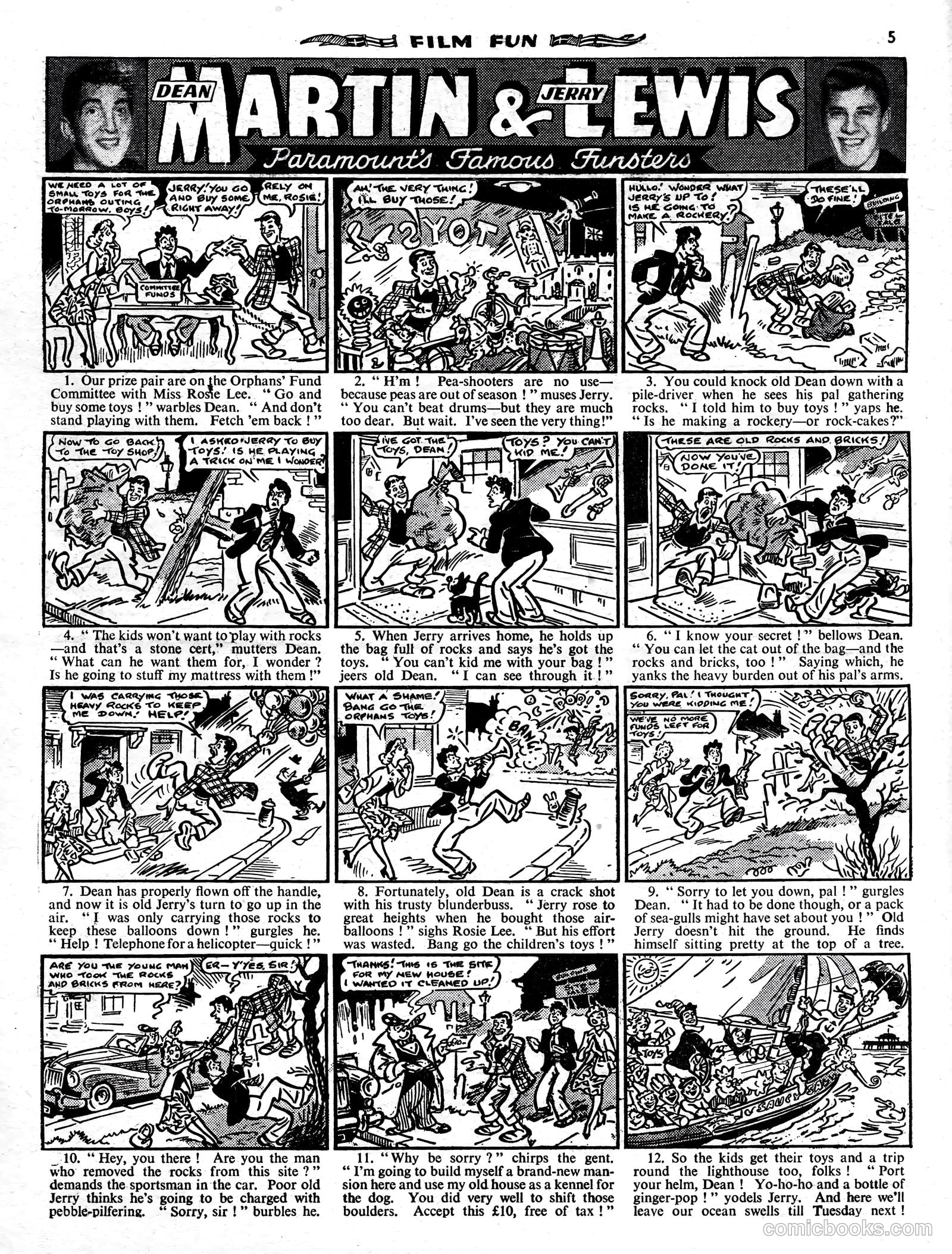 Film Fun #1811 (1954) — page 5 of 15