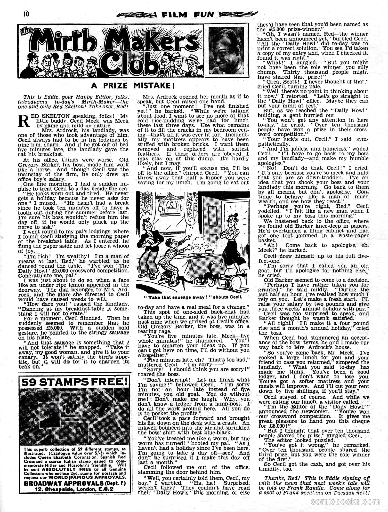 Film Fun #1811 (1954) — page 9 of 15