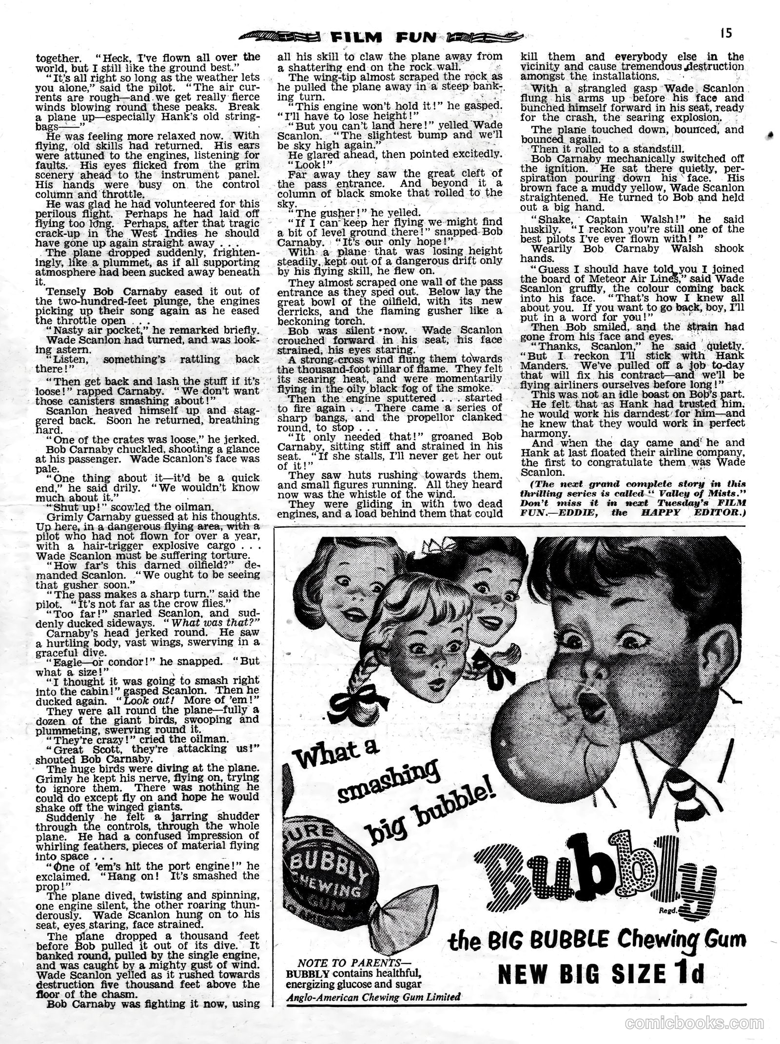 Film Fun #1811 (1954) — page 14 of 15