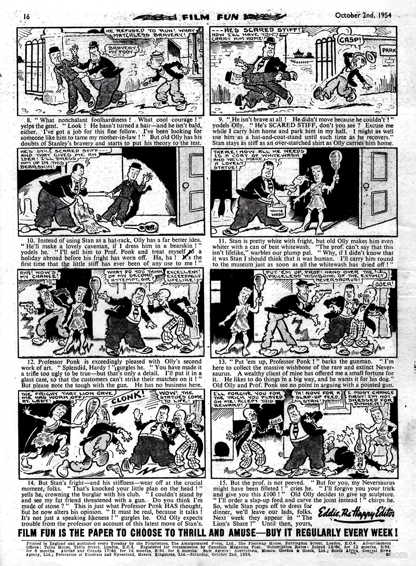 Film Fun #1811 (1954) — page 15 of 15