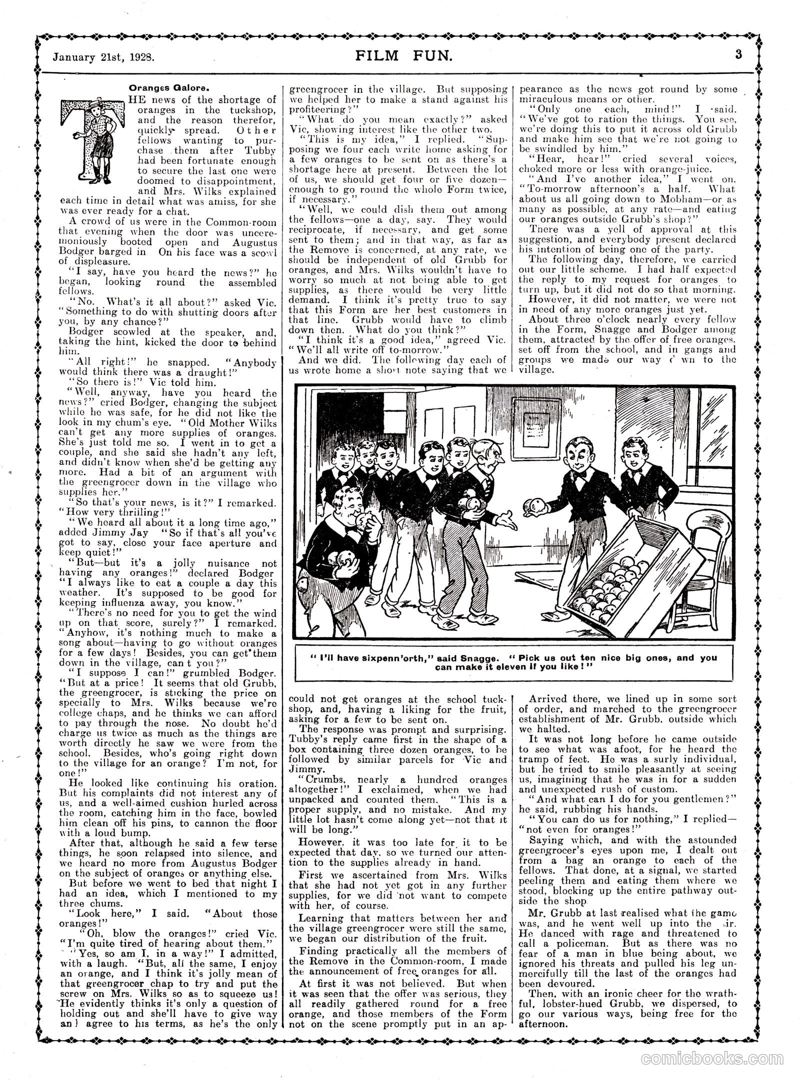 Film Fun #418 (1928) — page 3 of 23
