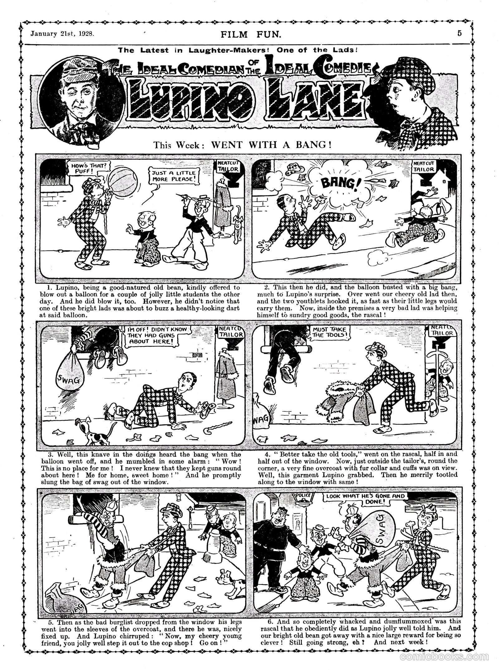 Film Fun #418 (1928) — page 5 of 23