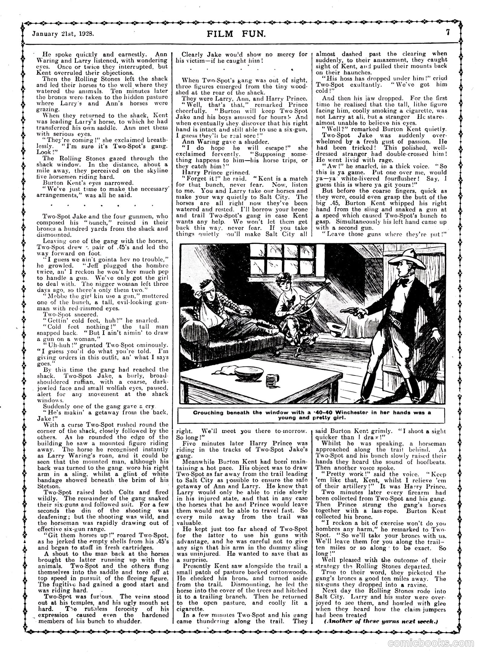 Film Fun #418 (1928) — page 7 of 23