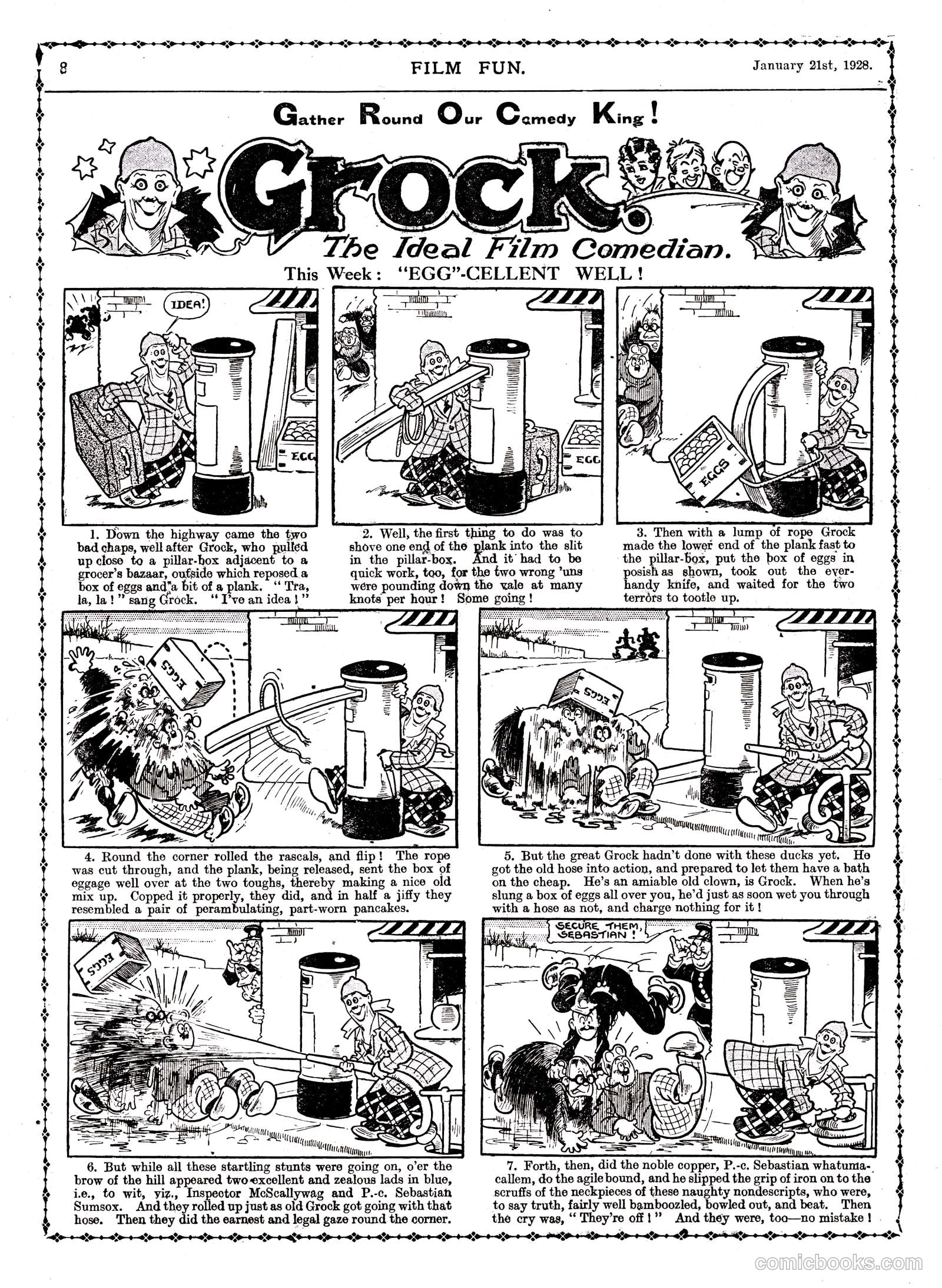 Film Fun #418 (1928) — page 8 of 23