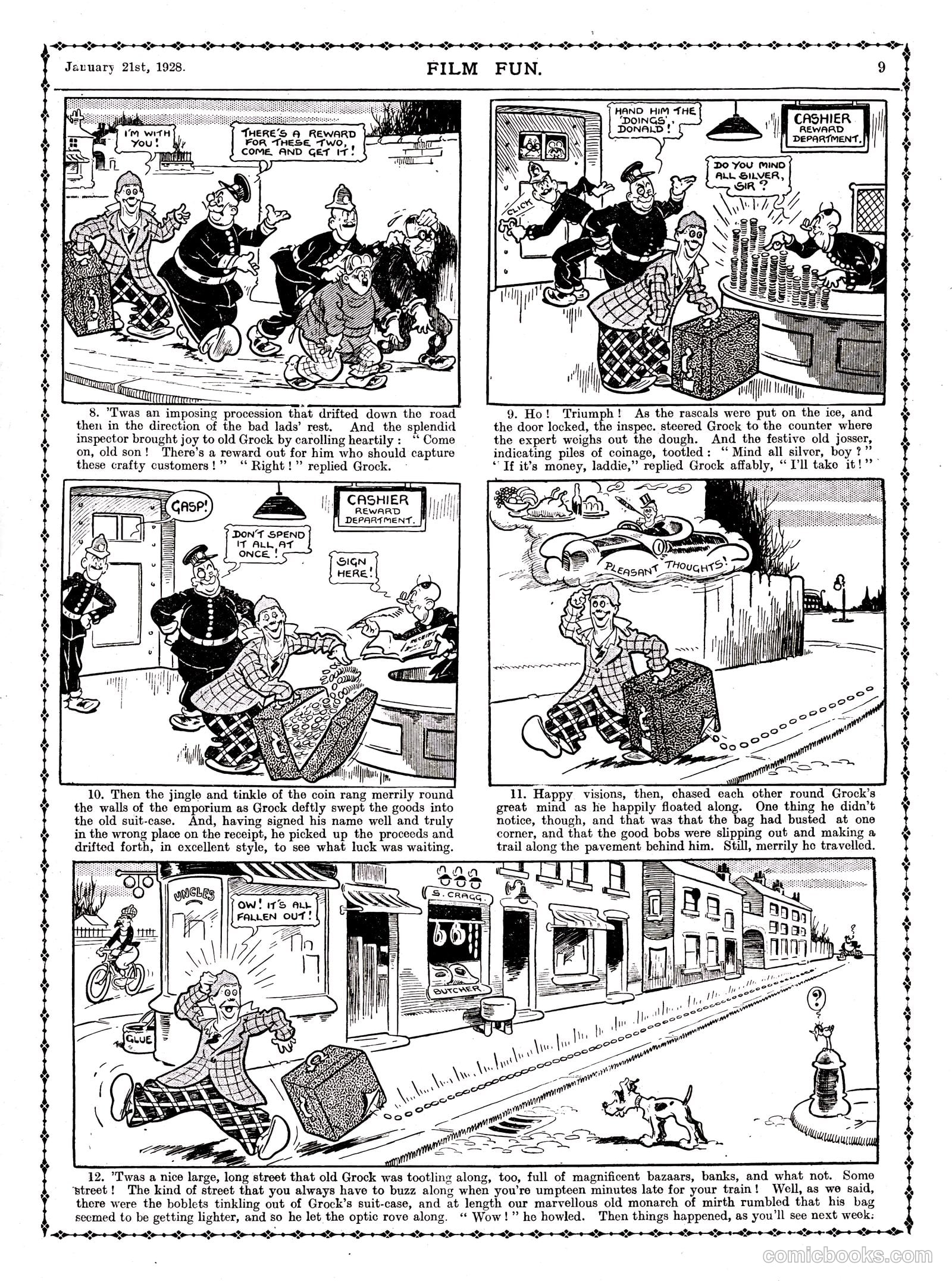 Film Fun #418 (1928) — page 9 of 23
