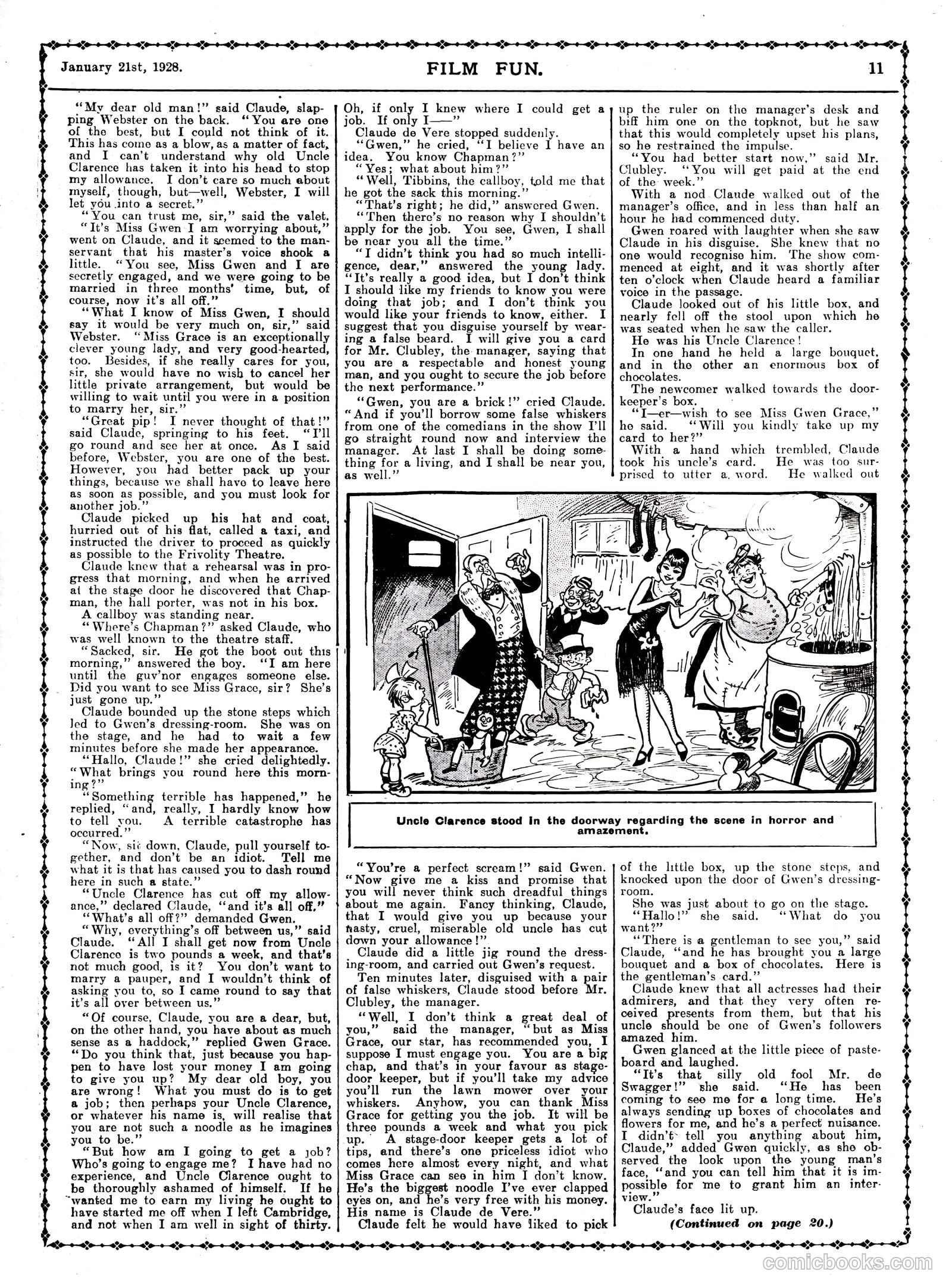 Film Fun #418 (1928) — page 11 of 23