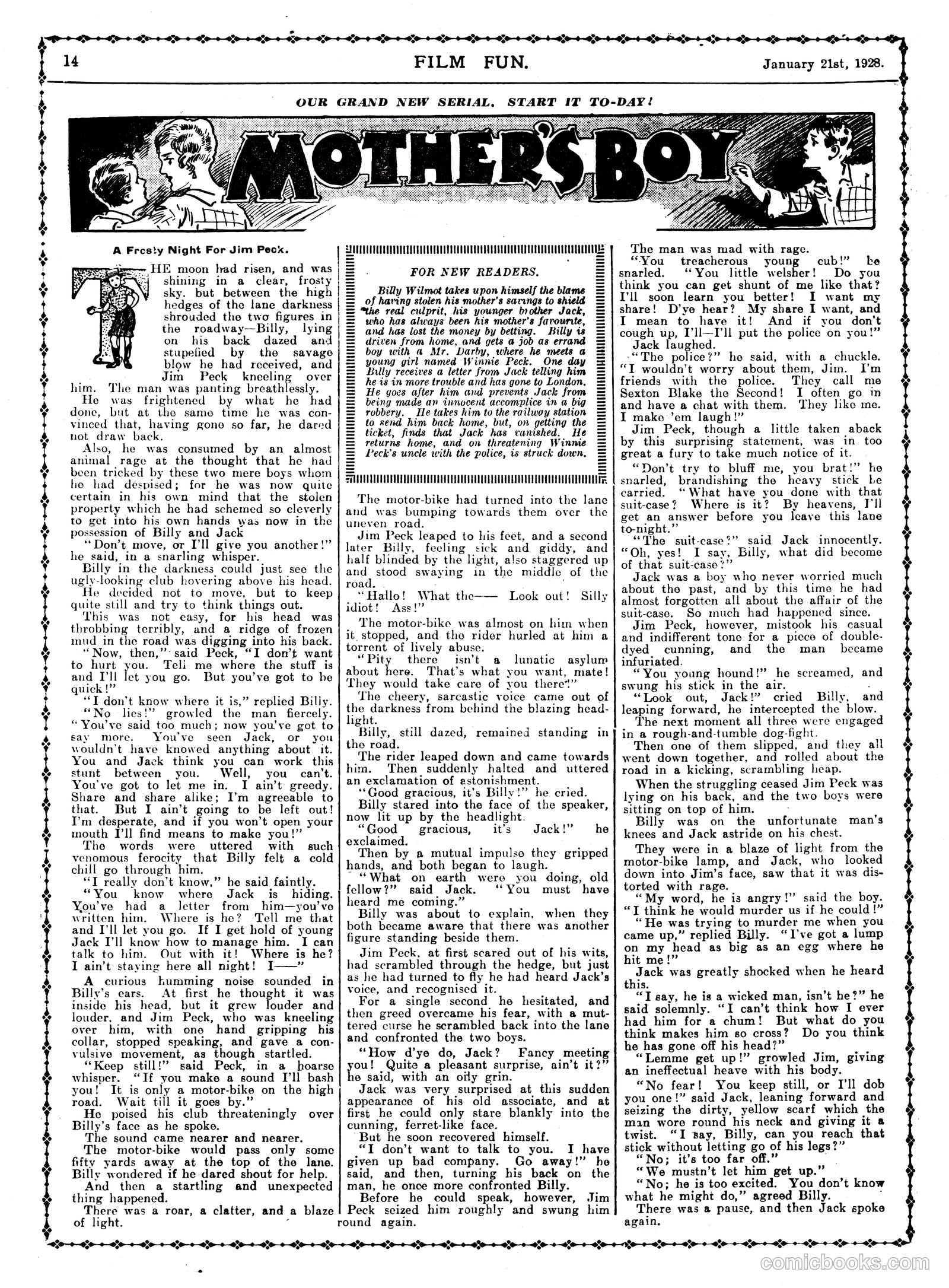 Film Fun #418 (1928) — page 13 of 23