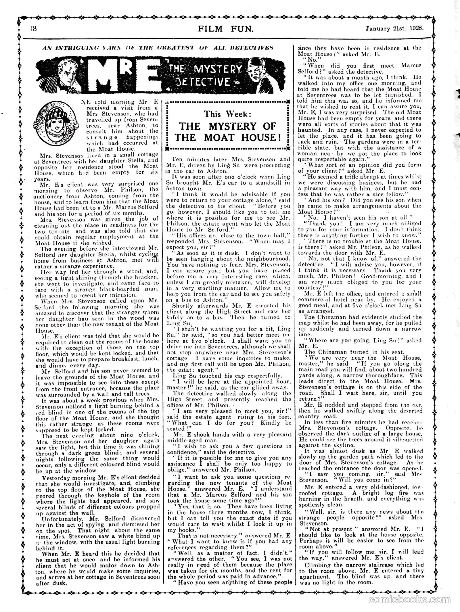 Film Fun #418 (1928) — page 17 of 23
