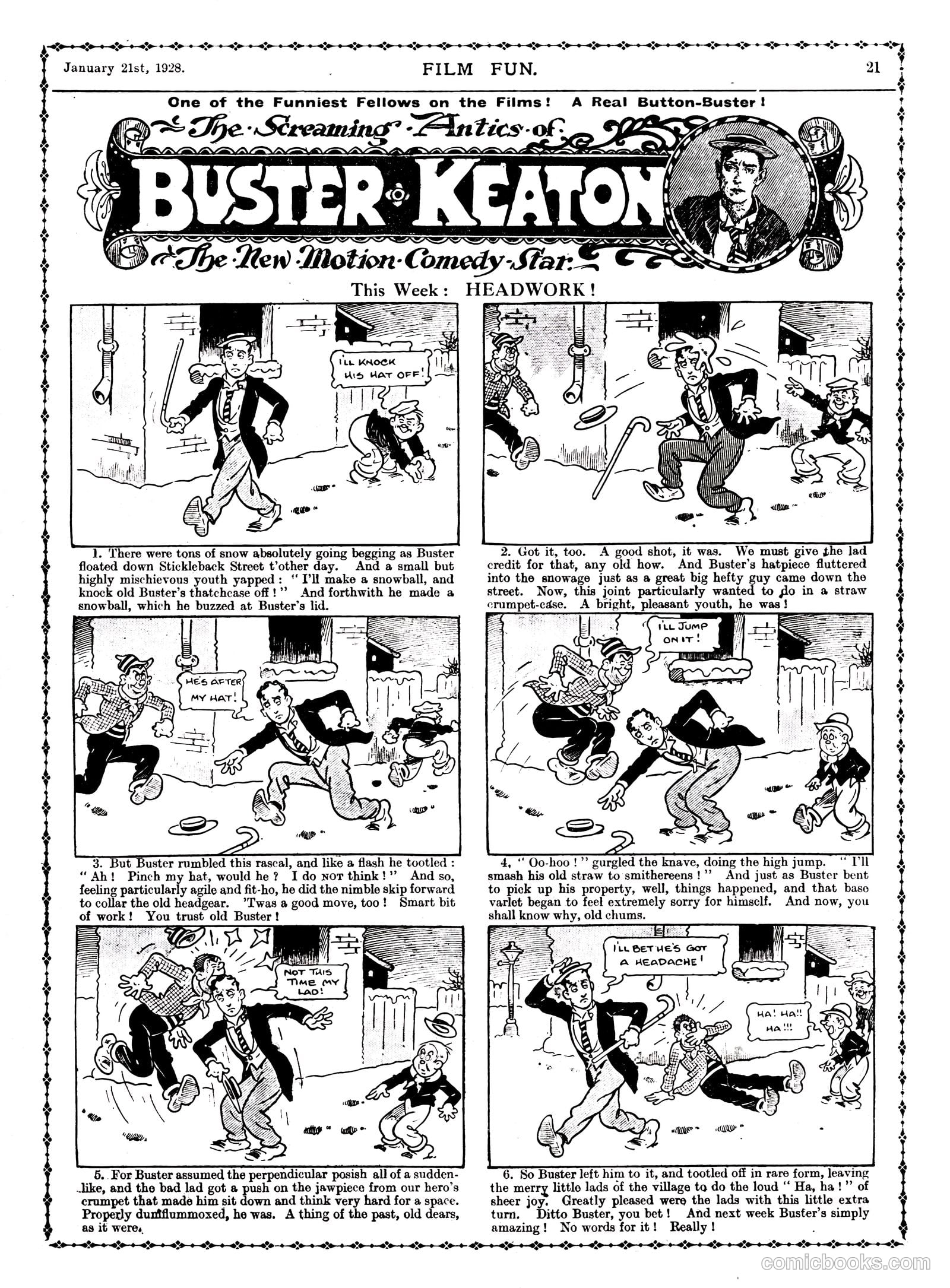 Film Fun #418 (1928) — page 20 of 23
