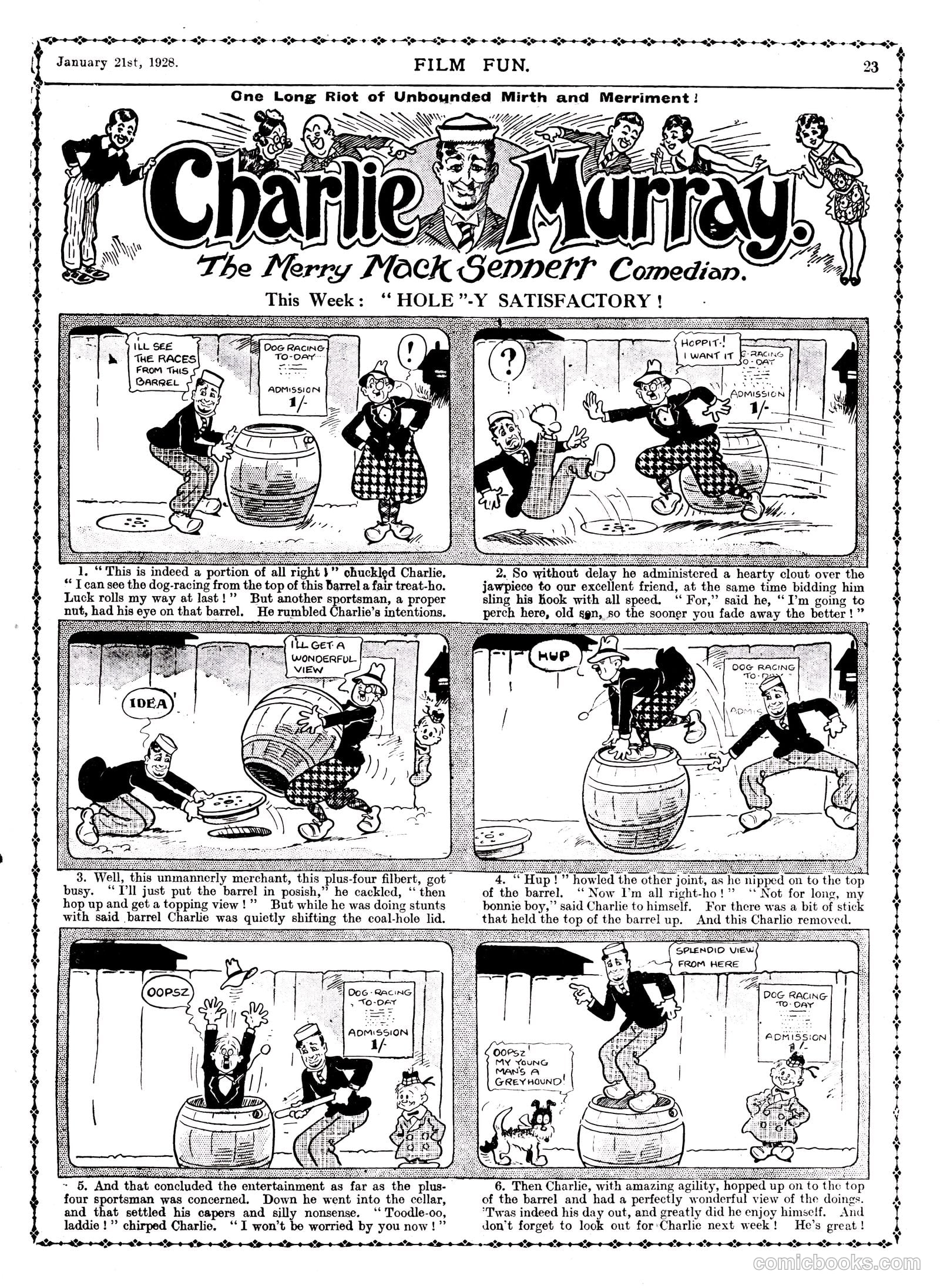 Film Fun #418 (1928) — page 22 of 23