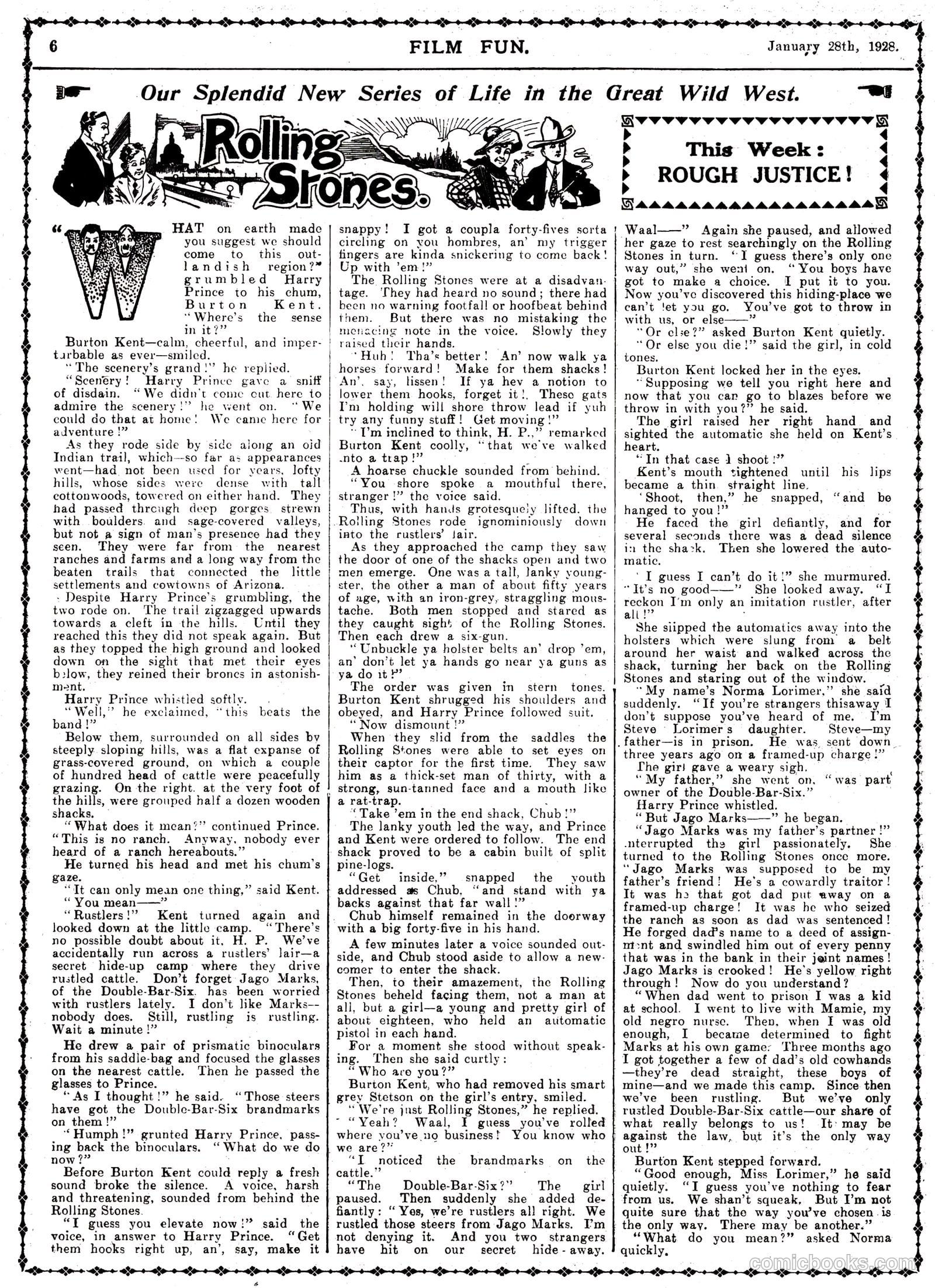 Film Fun #419 (1928) — page 6 of 23