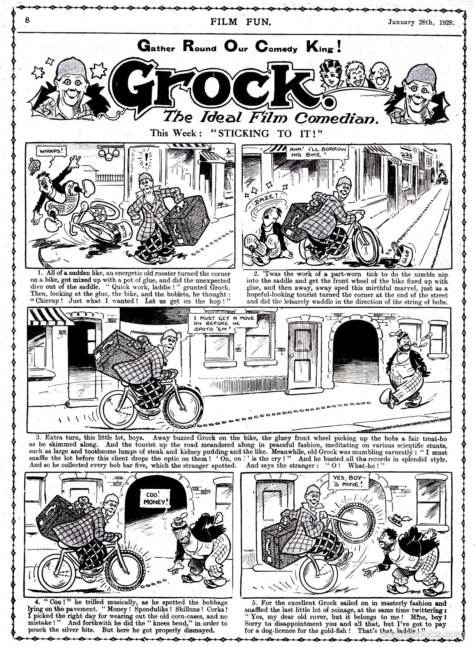 Film Fun #419 (1928) — page 8 of 23