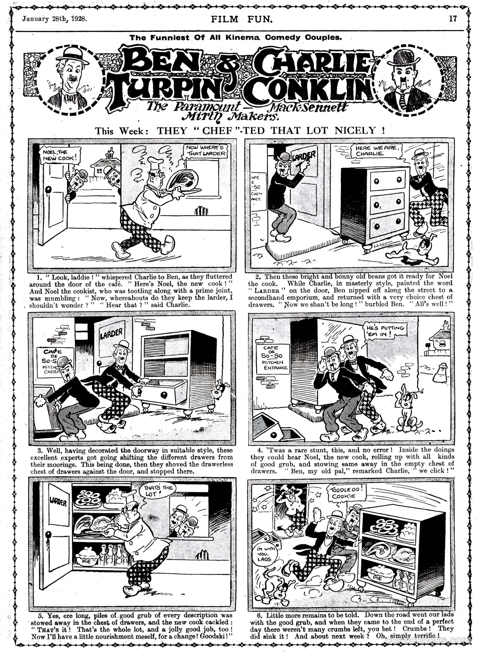 Film Fun #419 (1928) — page 16 of 23
