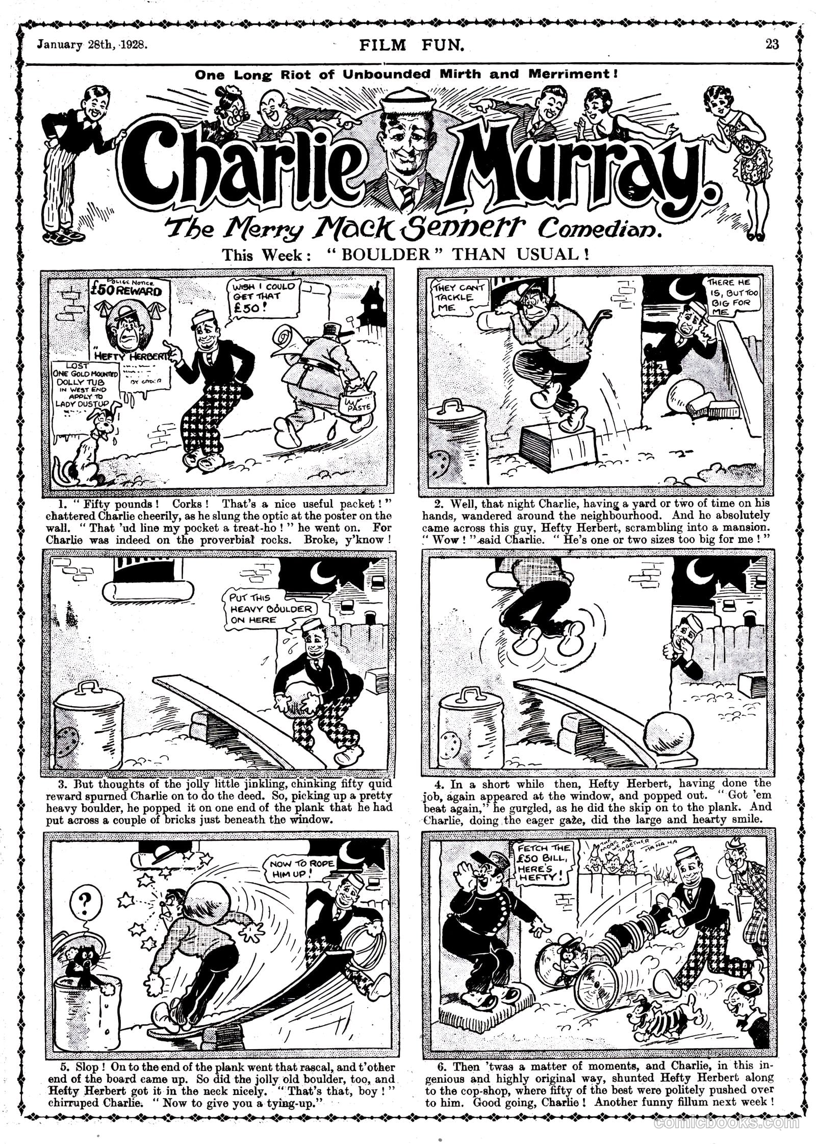 Film Fun #419 (1928) — page 22 of 23