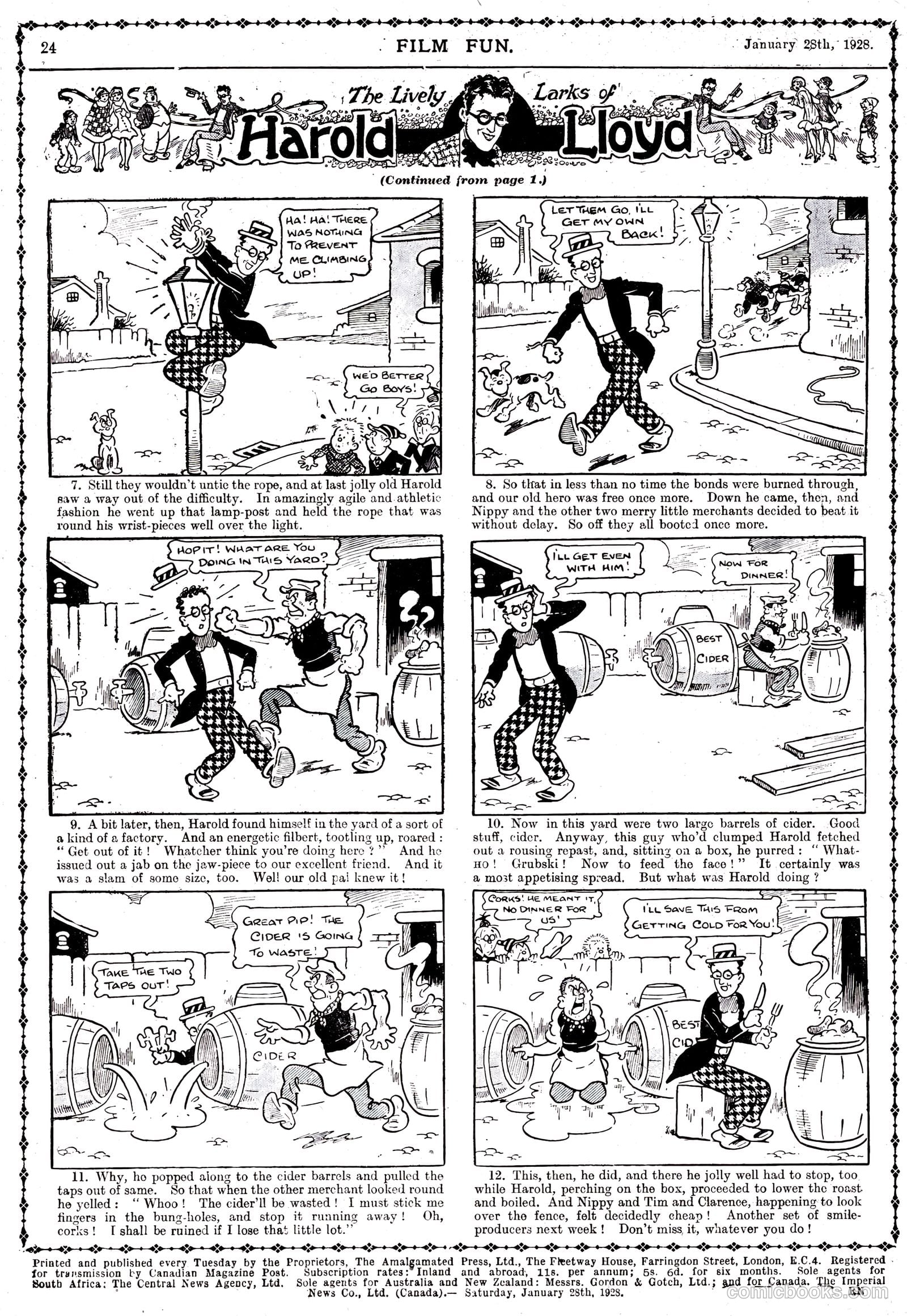 Film Fun #419 (1928) — page 23 of 23
