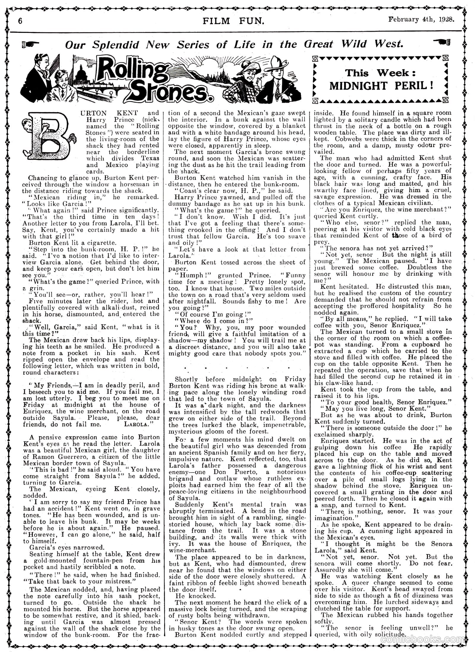 Film Fun #420 (1928) — page 6 of 23