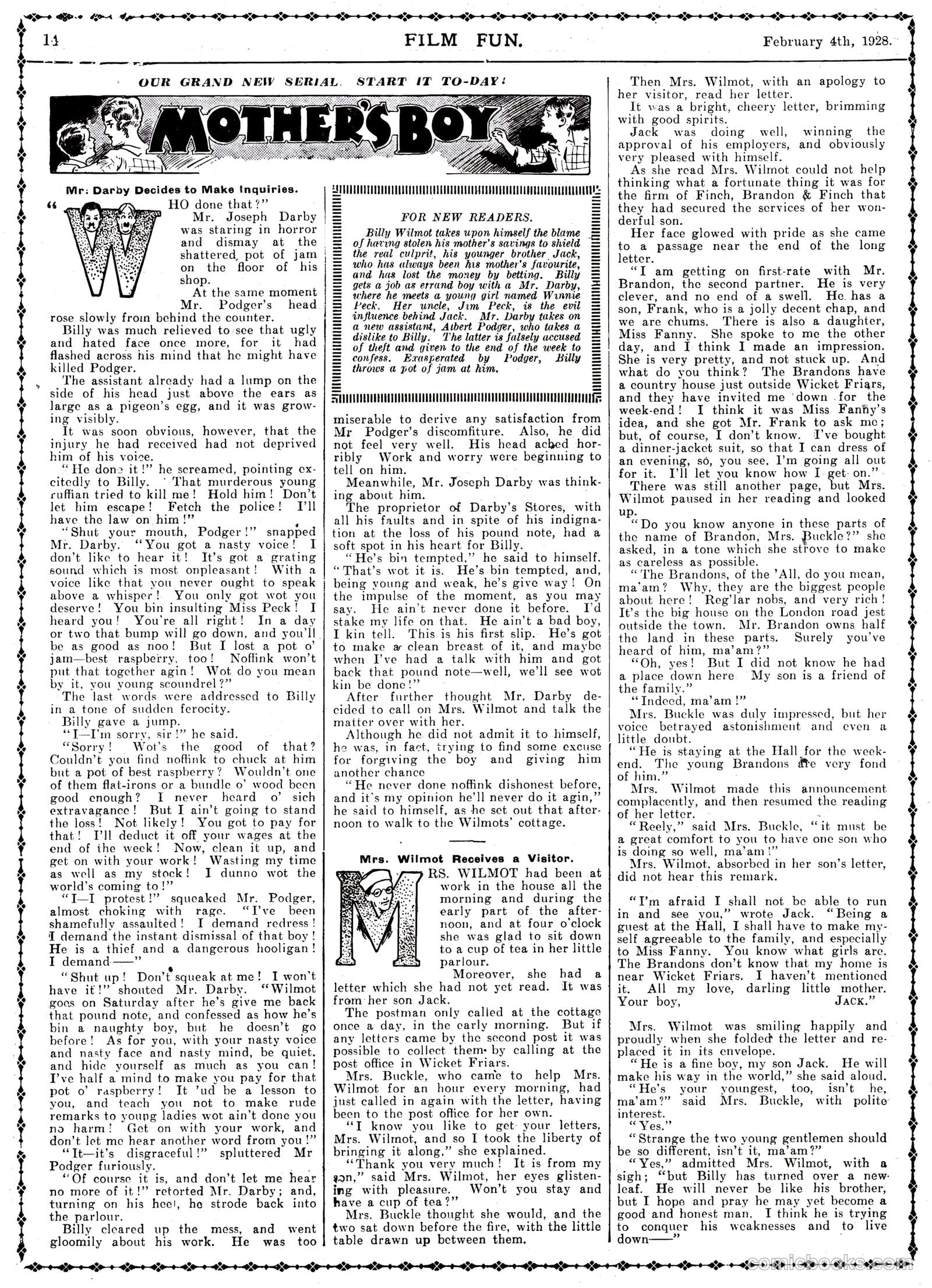 Film Fun #420 (1928) — page 13 of 23