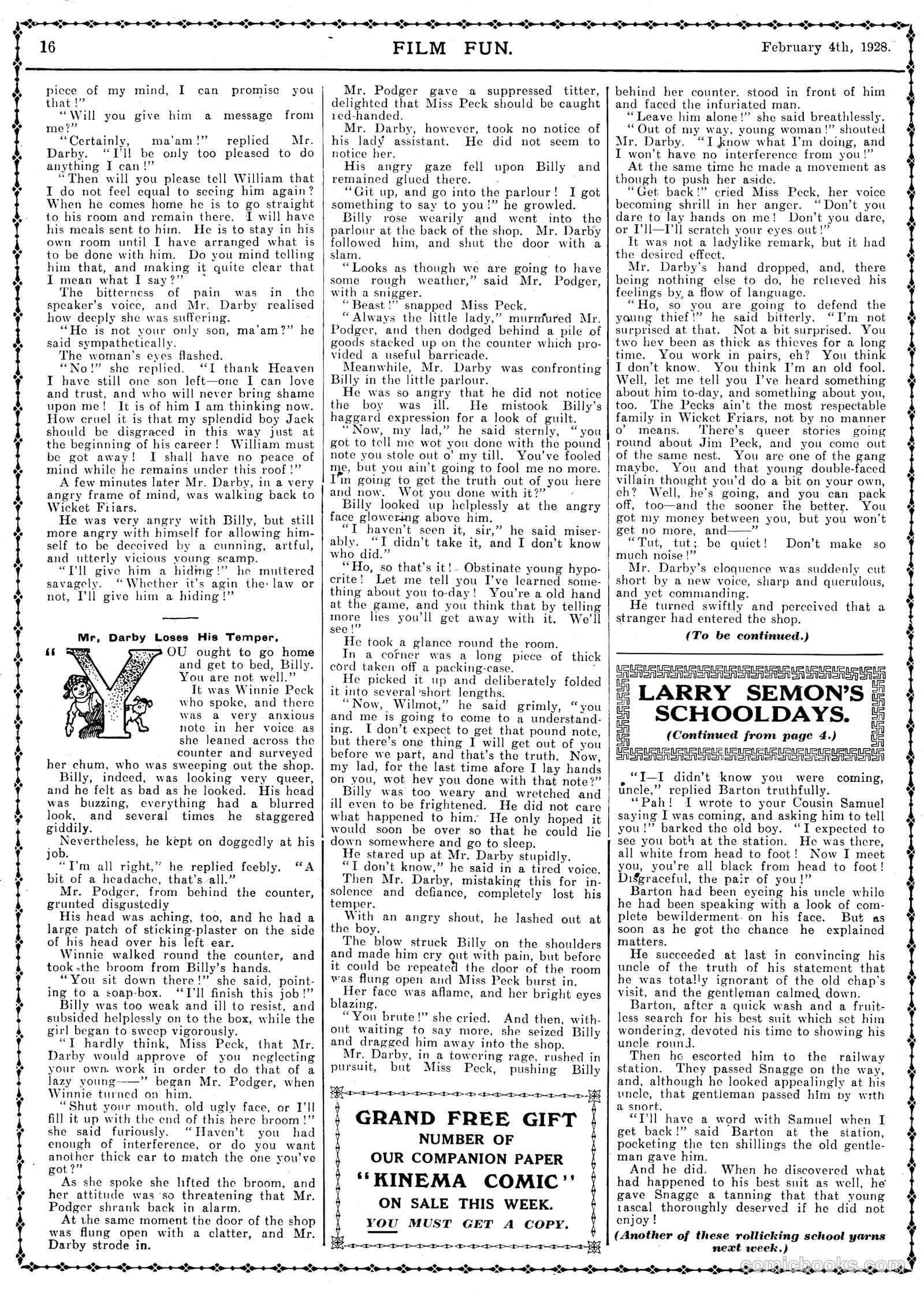 Film Fun #420 (1928) — page 15 of 23