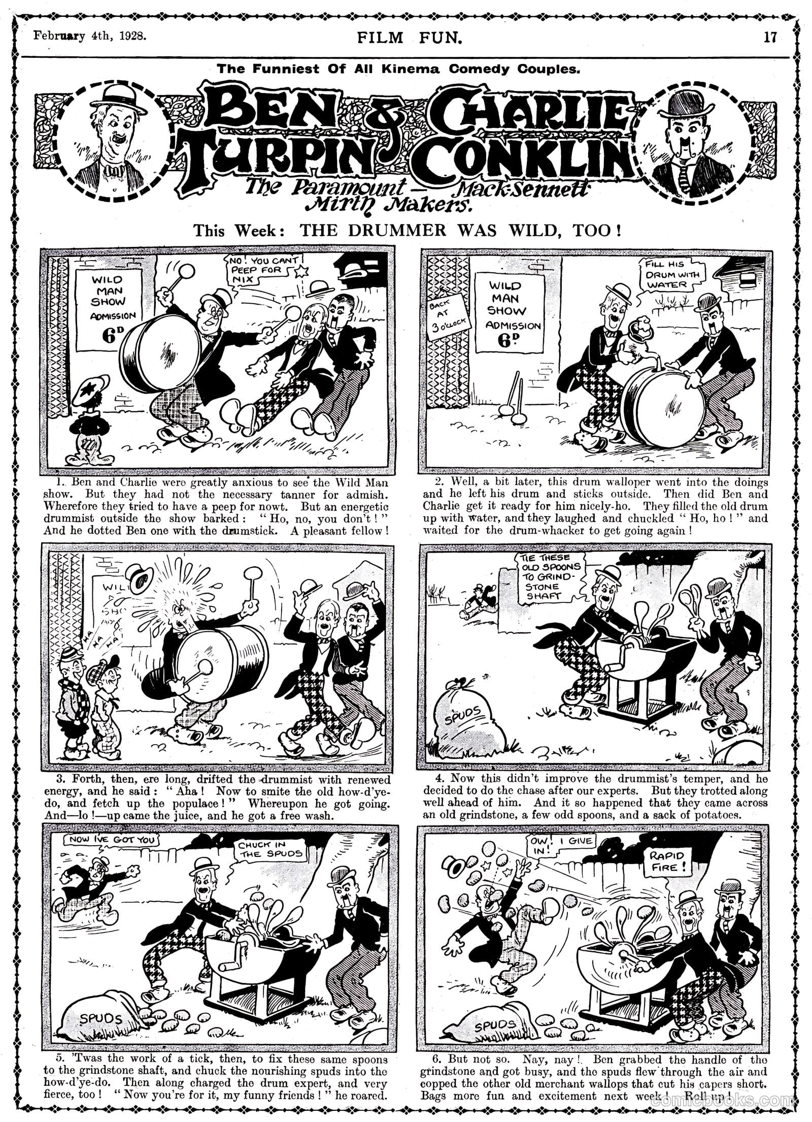 Film Fun #420 (1928) — page 16 of 23